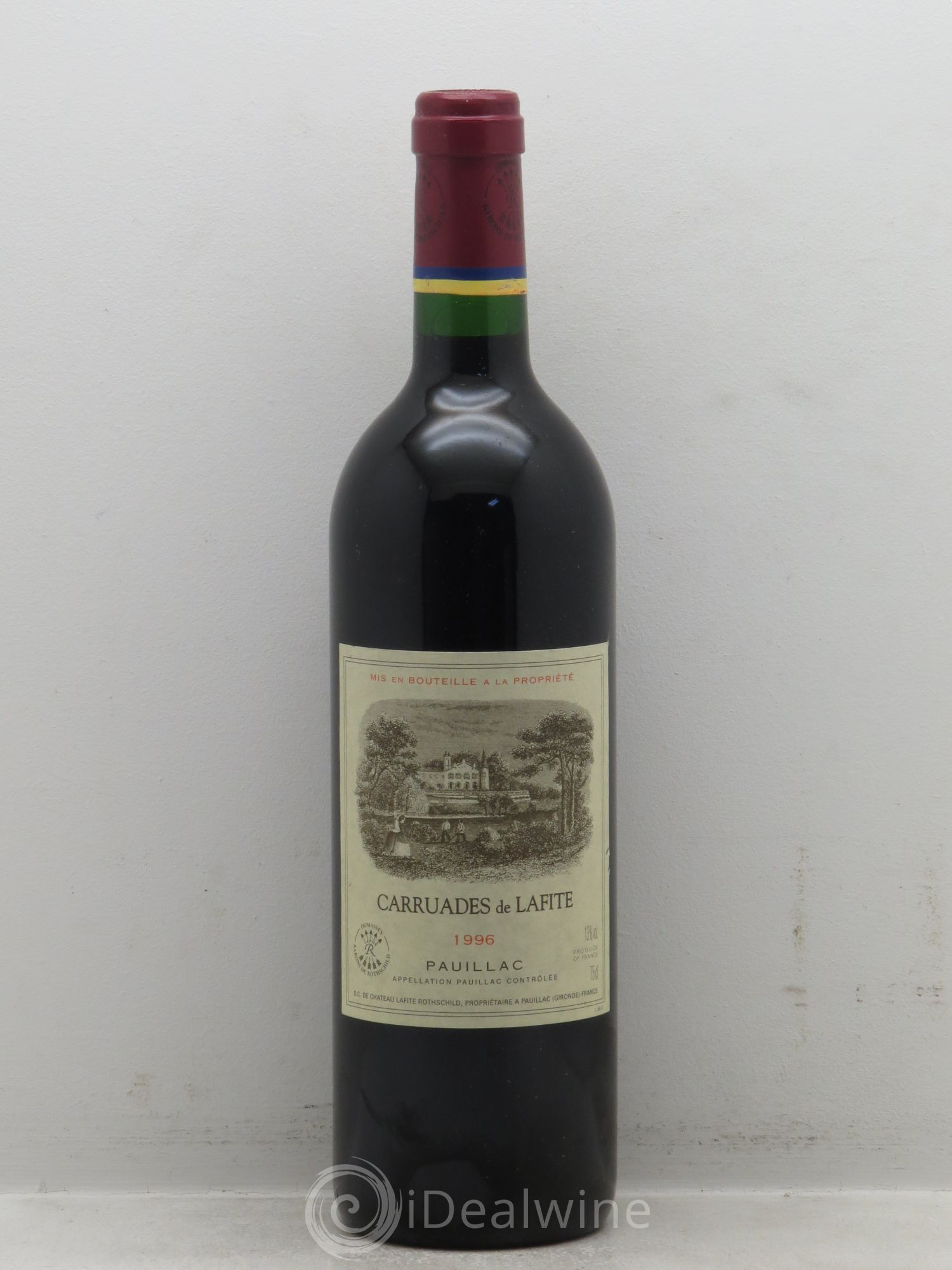 Carruades de Lafite Rothschild Second Vin 1996 - Lot de 1 bouteille - 0