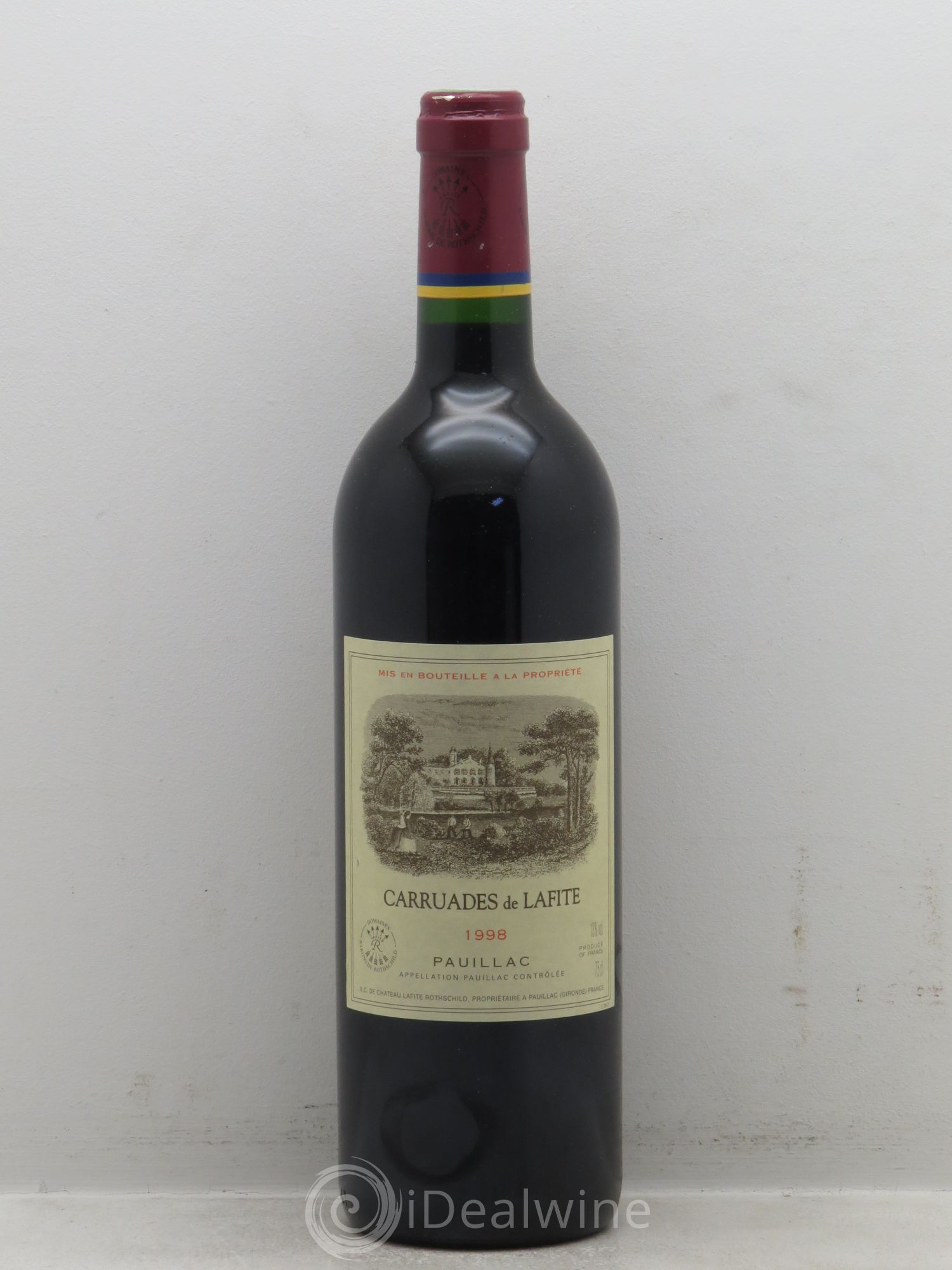 Carruades de Lafite Rothschild Second Vin 1998 - Lot de 1 bouteille - 0