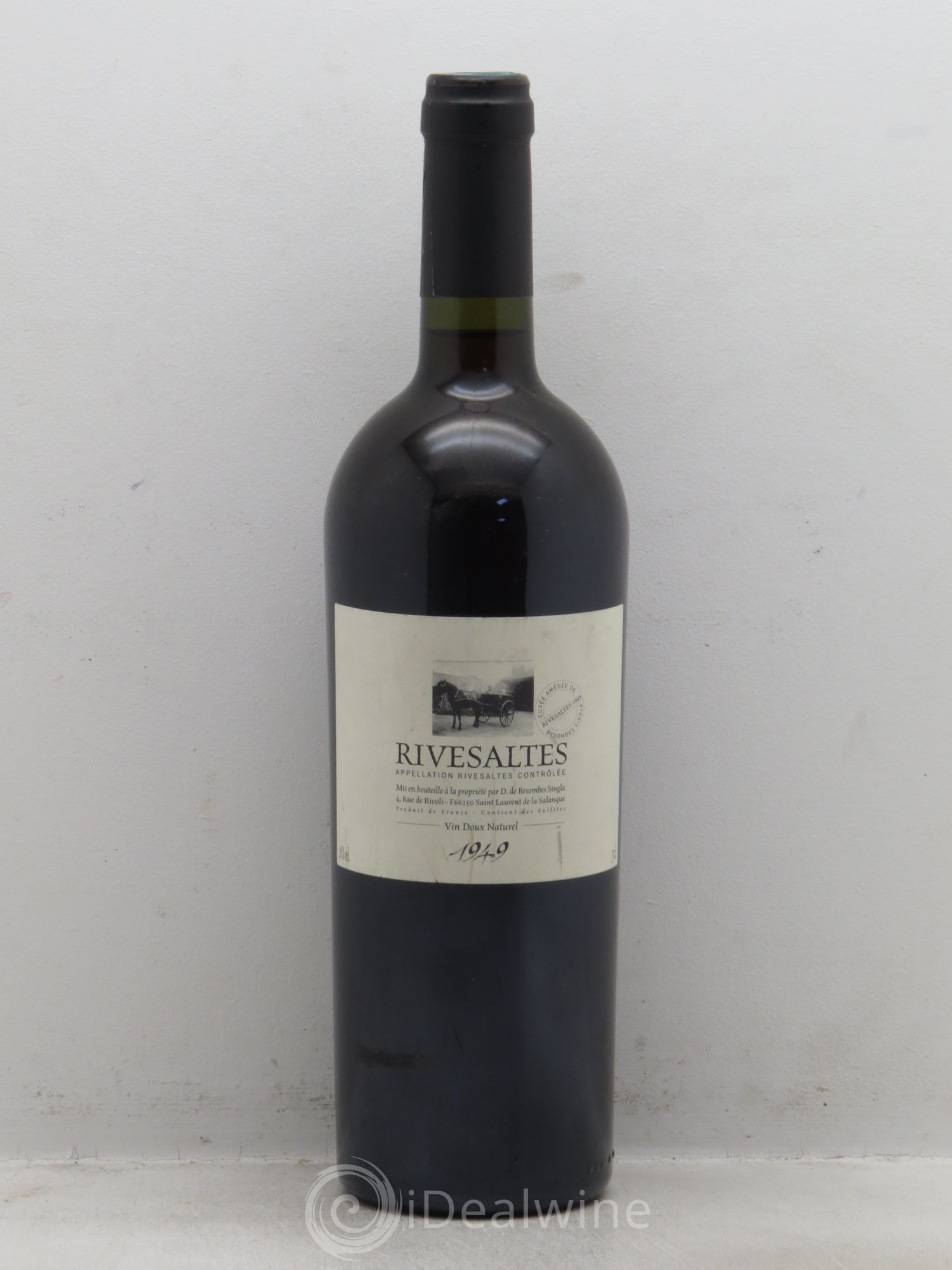Rivesaltes Domaine de Besombes Cuvée Amédé de Besombes 1949 - Posten von 1 Flasche - 0