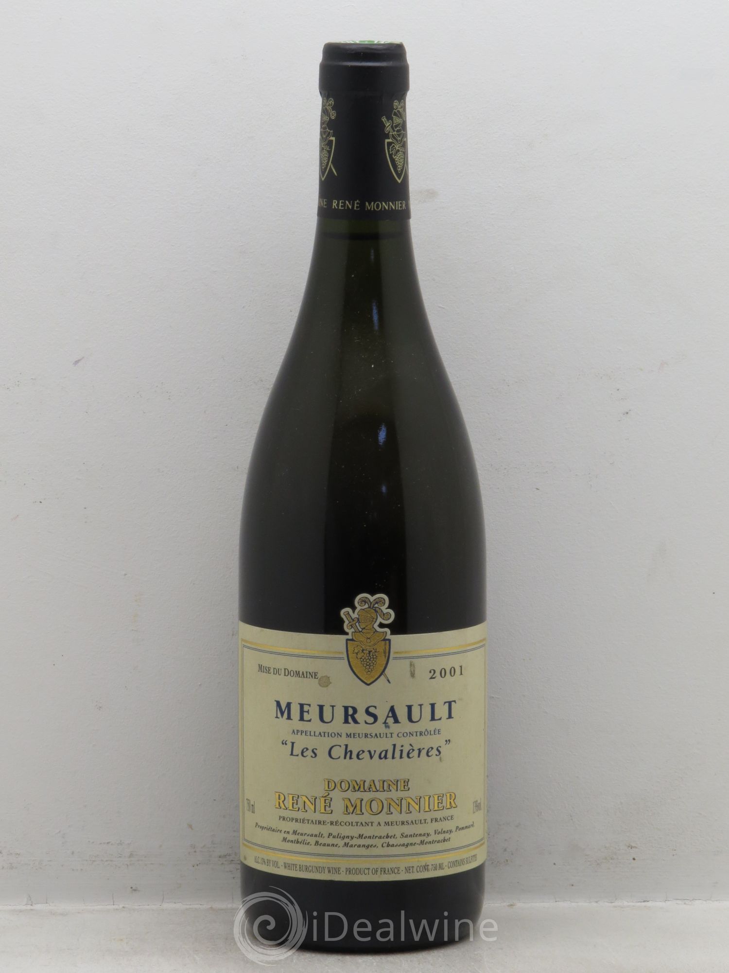 Meursault Les Chevalières René Monnier 2001 - Posten von 1 Flasche - 0