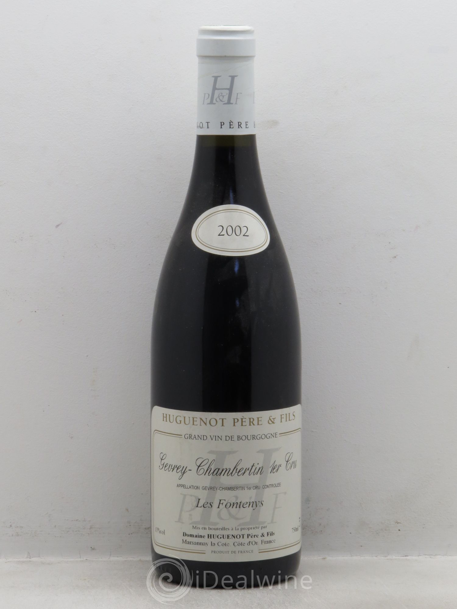 Gevrey-Chambertin 1er Cru Domaine Huguenot Les Fontenys 2002 - Posten von 1 Flasche - 0