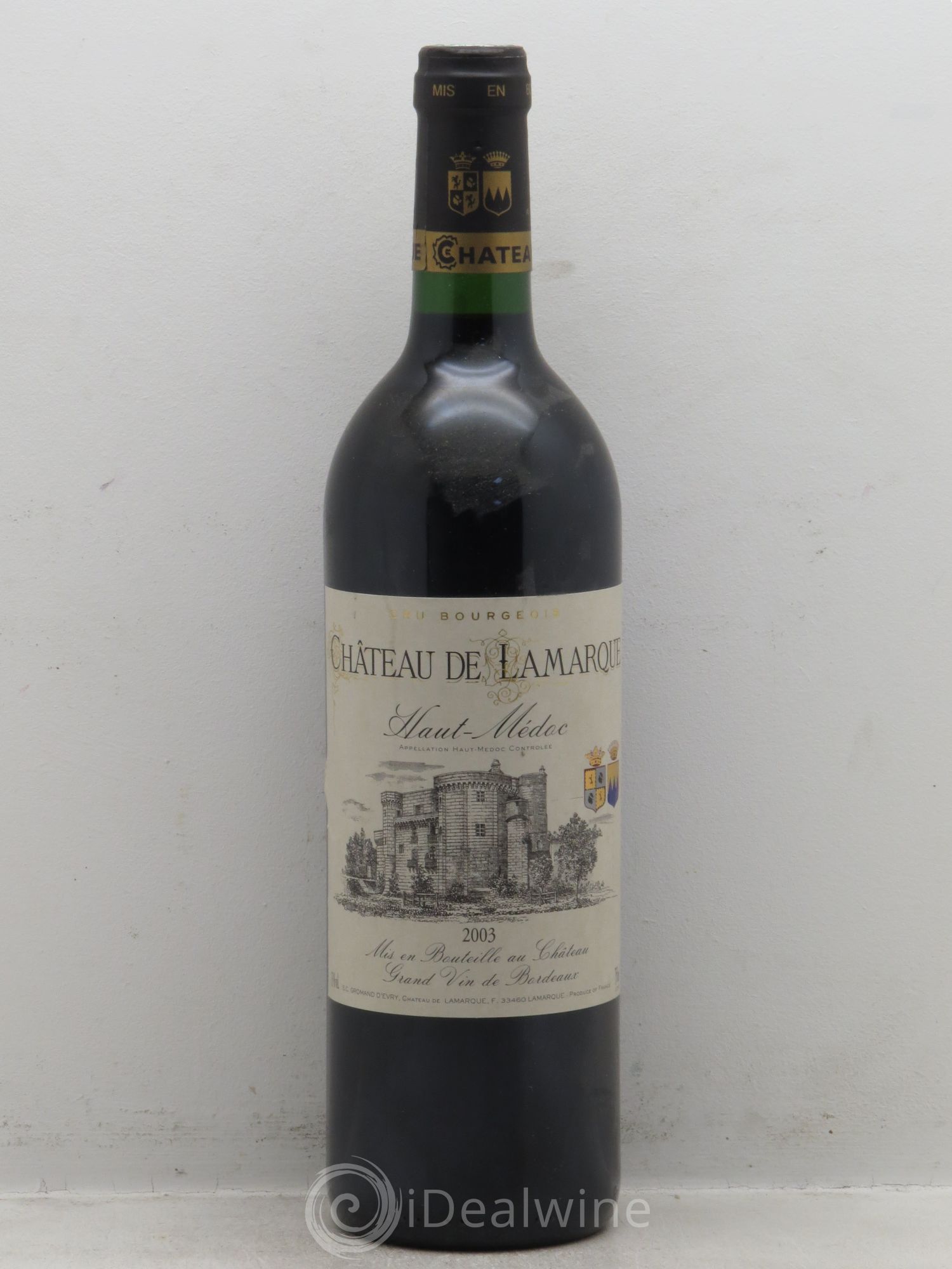 Château de Lamarque Cru Bourgeois 2003 - Lot de 6 bouteilles - 0