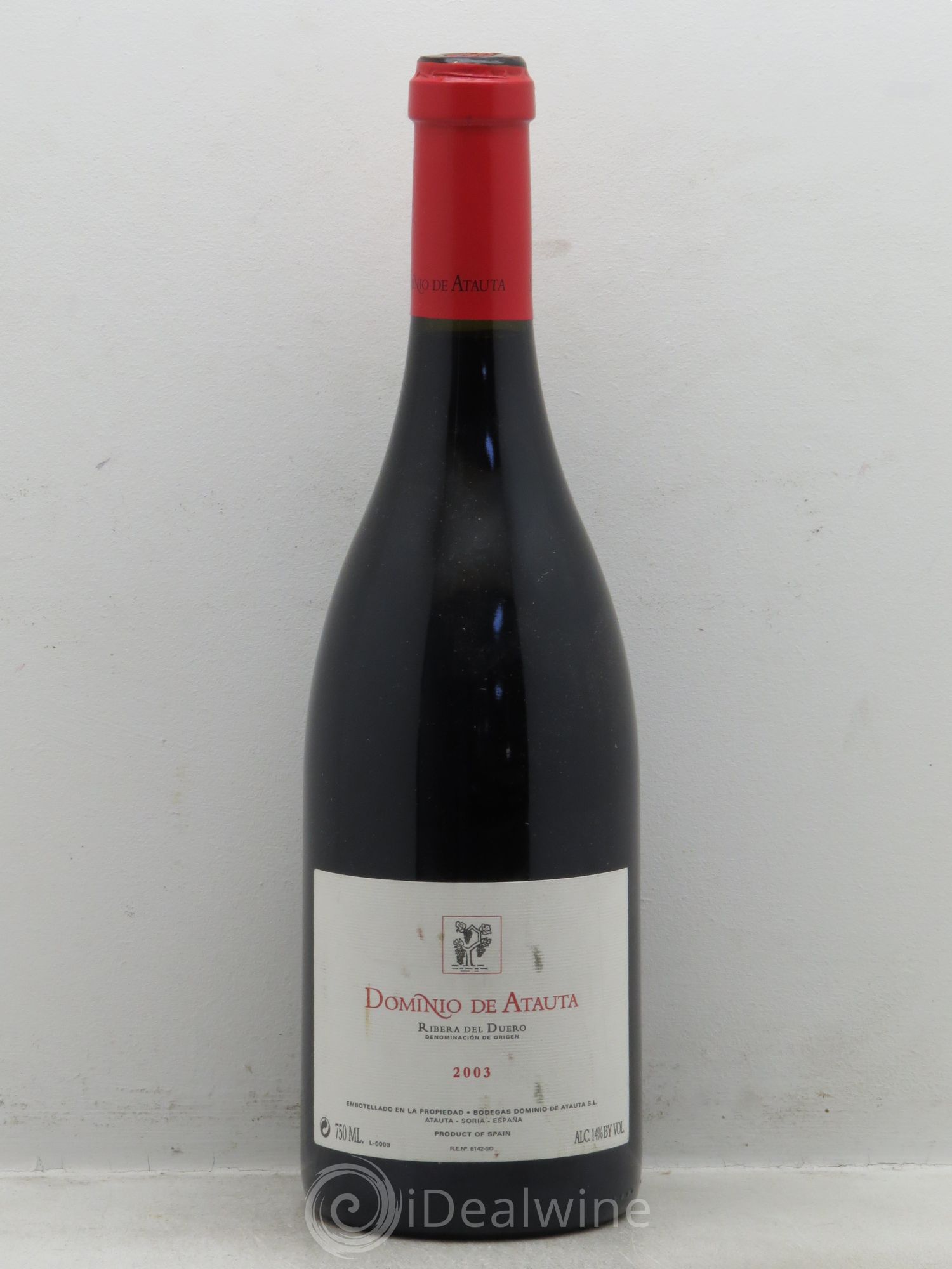 Ribera del Duero Dominio de Atauta Dominio de Atauta (sans prix de réserve) 2003 - Lot de 1 bouteille - 0