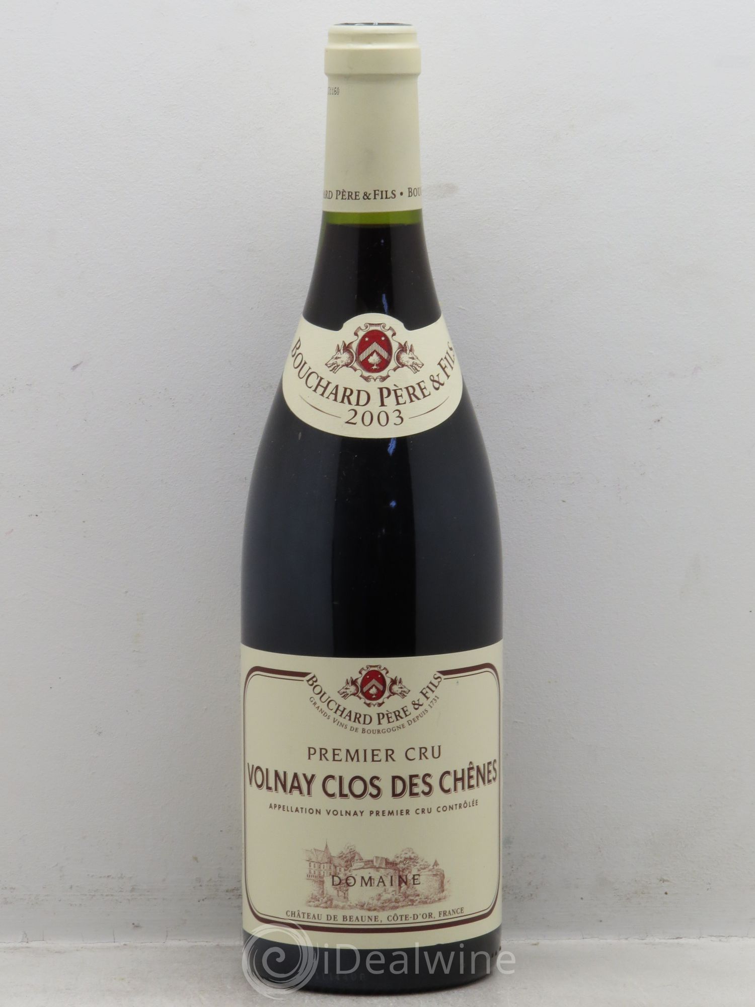 Volnay 1er Cru Clos des Chênes Bouchard Père & Fils 2003 - Lot de 1 bouteille - 0