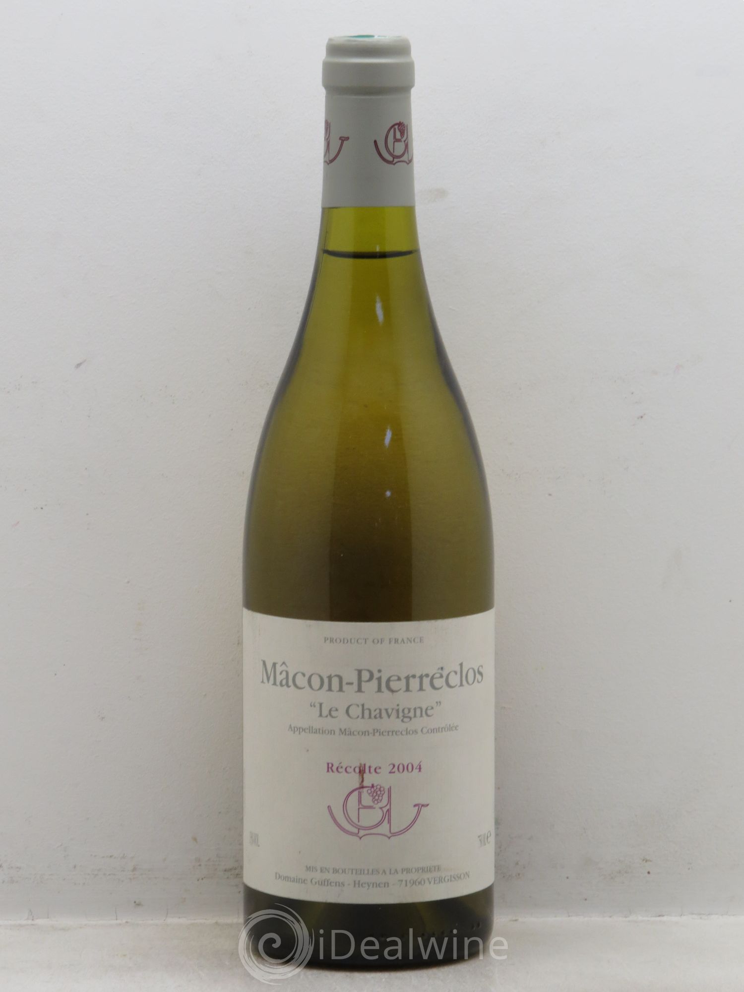 Mâcon-Pierreclos Le Chavigne Guffens-Heynen 2004 - Lot de 1 bouteille - 0