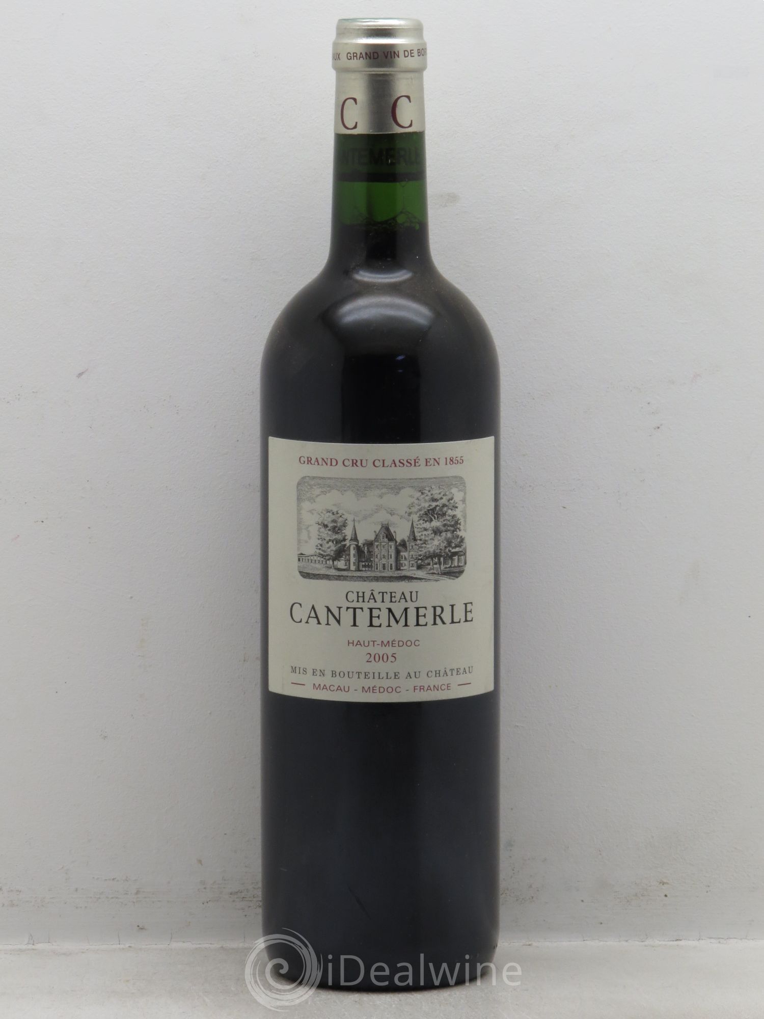 Château Cantemerle 5ème Grand Cru Classé 2005 - Lot de 1 bouteille - 0