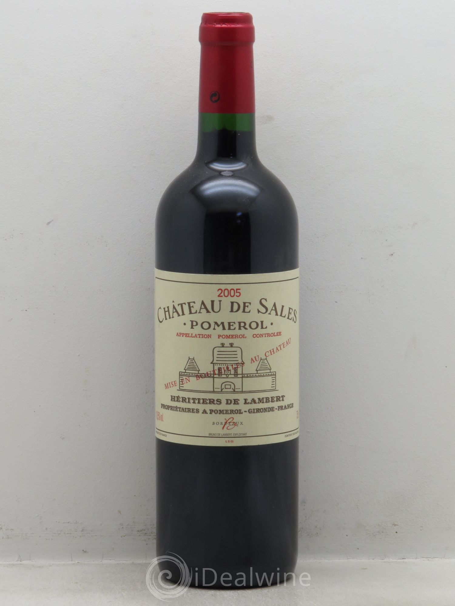 Château de Sales 2005 - Lot de 1 bouteille - 0