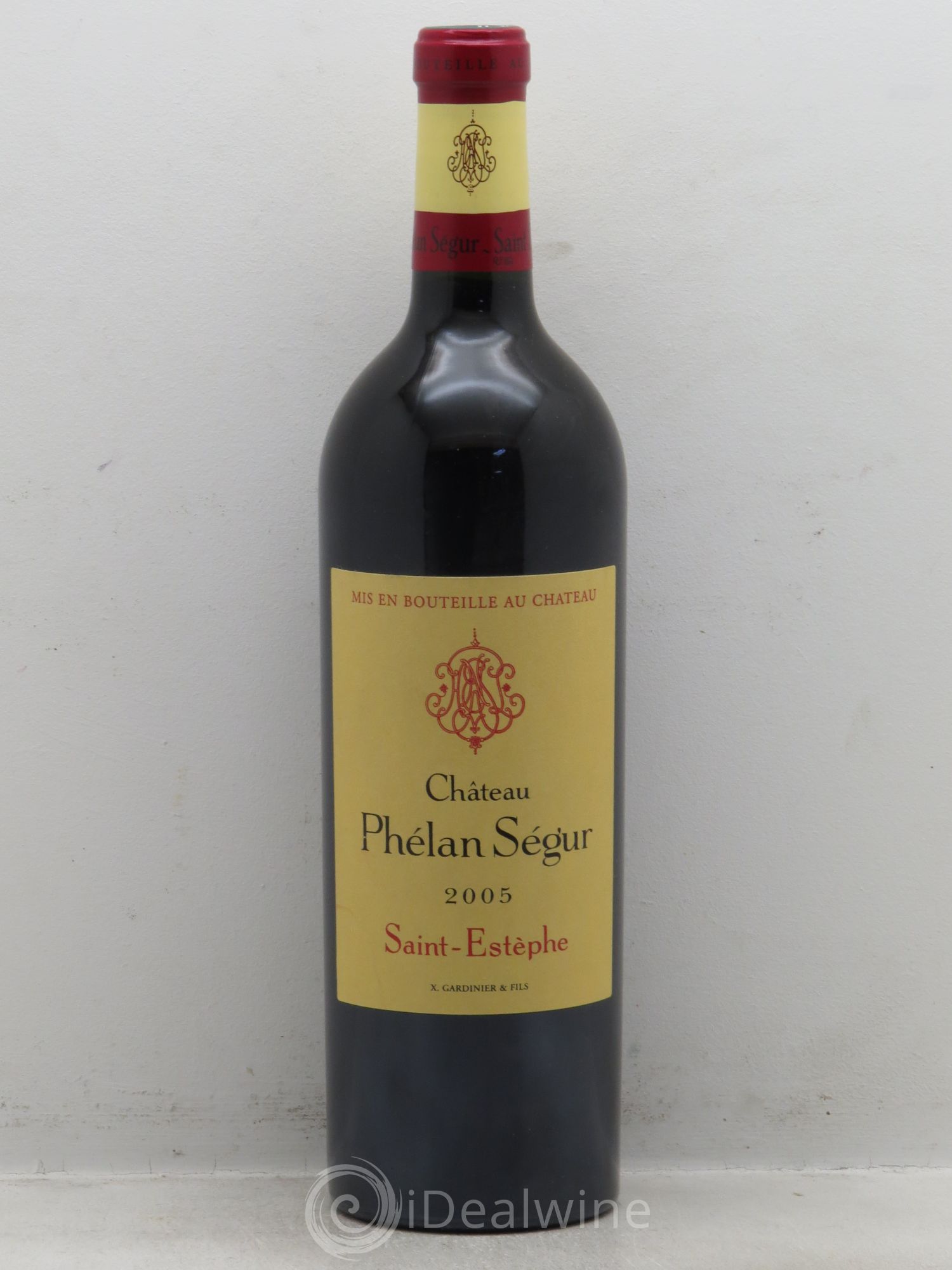 Château Phélan Ségur 2005 - Lot de 1 bouteille - 0