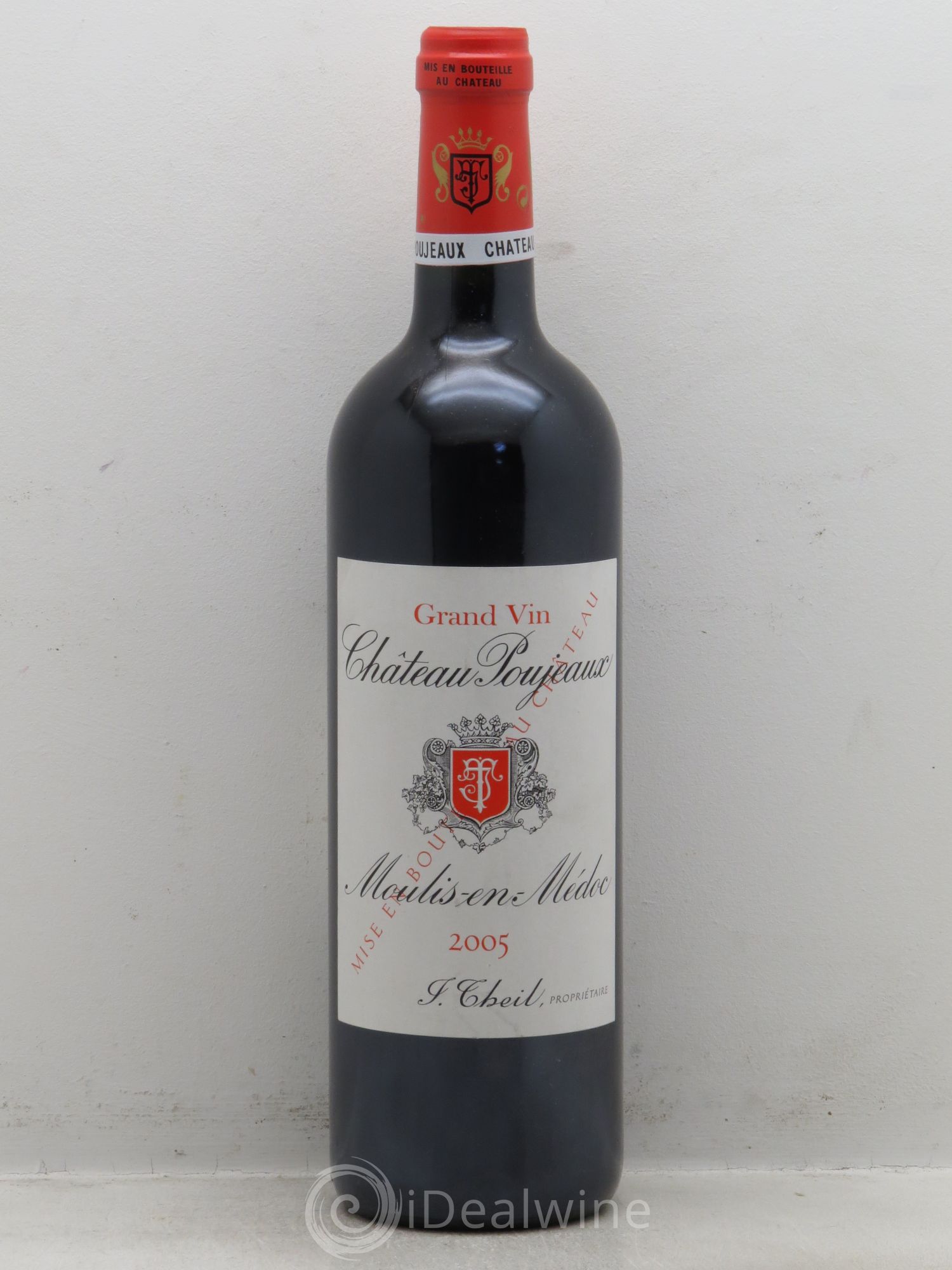 Château Poujeaux 2005 - Lot de 1 bouteille - 0