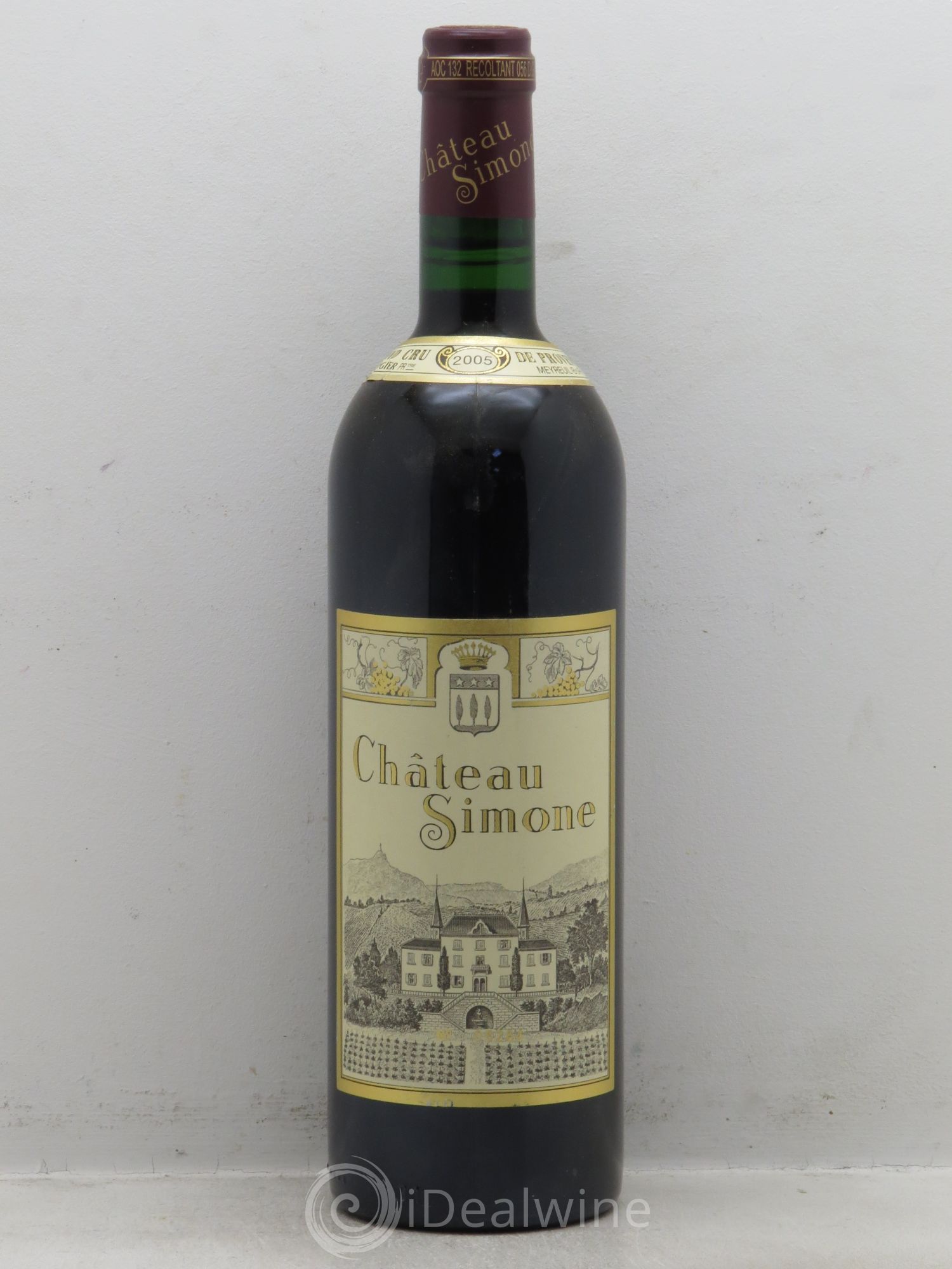 Palette Château Simone Famille Rougier 2005 - Posten von 1 Flasche - 0