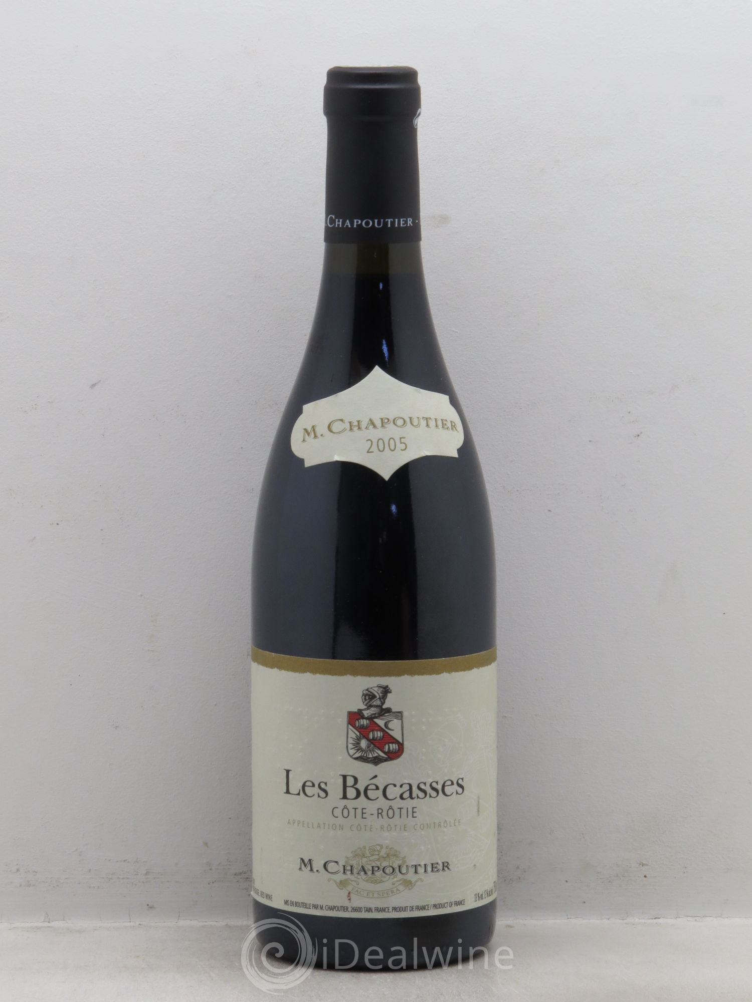Côte-Rôtie Chapoutier Les Bécasses 2005 - Posten von 1 Flasche - 0