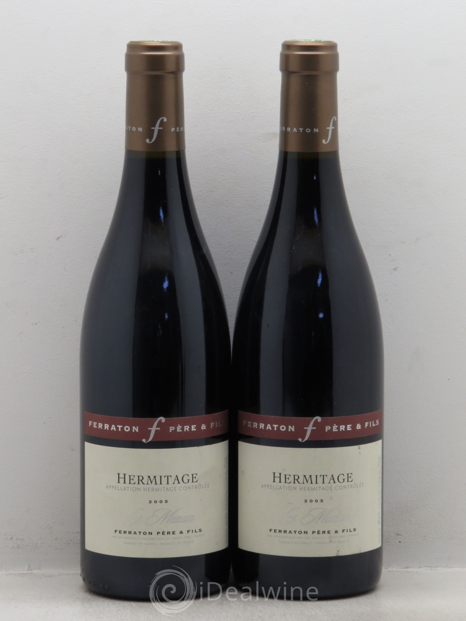 Hermitage Les Miaux 2005 - Posten von 2 Flaschen - 0