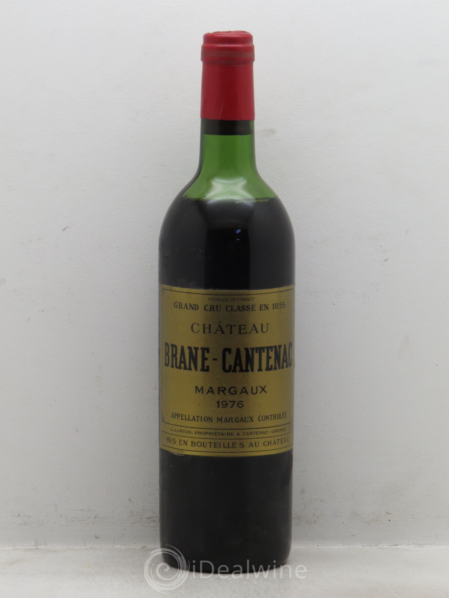 Château Brane Cantenac 2ème Grand Cru Classé 1976 - Lot de 1 bouteille - 0