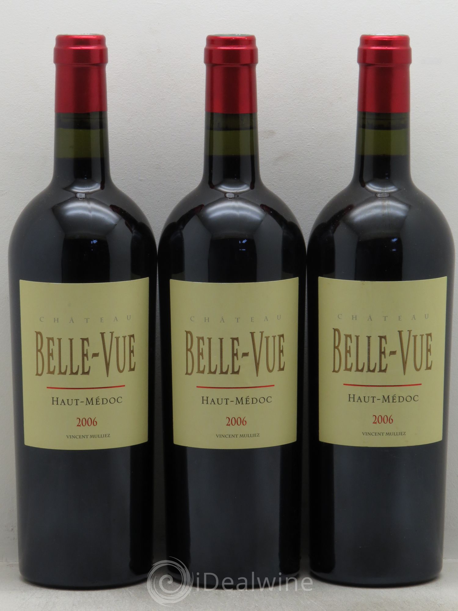Château Belle-Vue 2006 - Lot de 3 bouteilles - 0