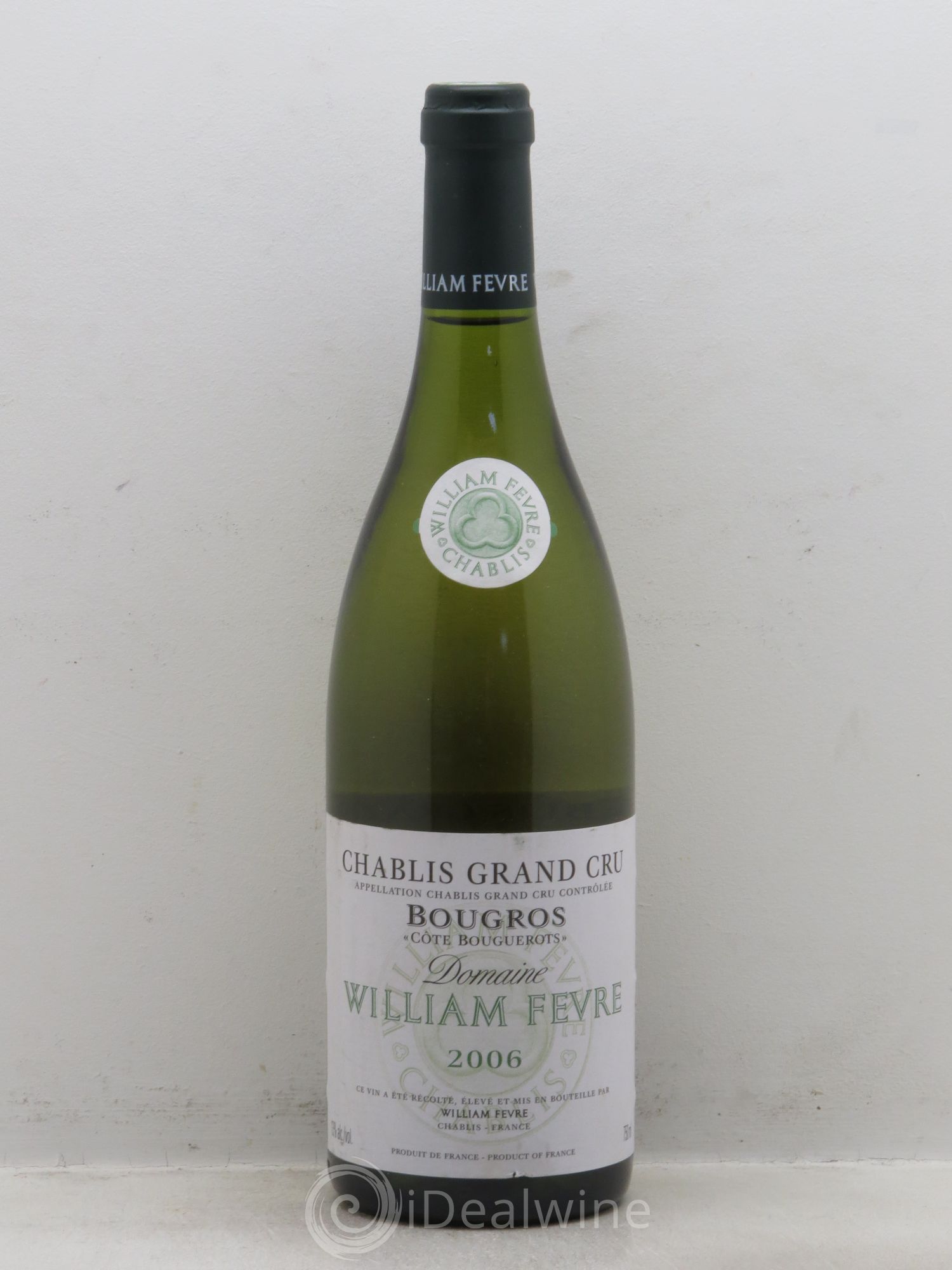 Chablis Grand Cru Bougros William Fèvre 2006 - Lot de 1 bouteille - 0