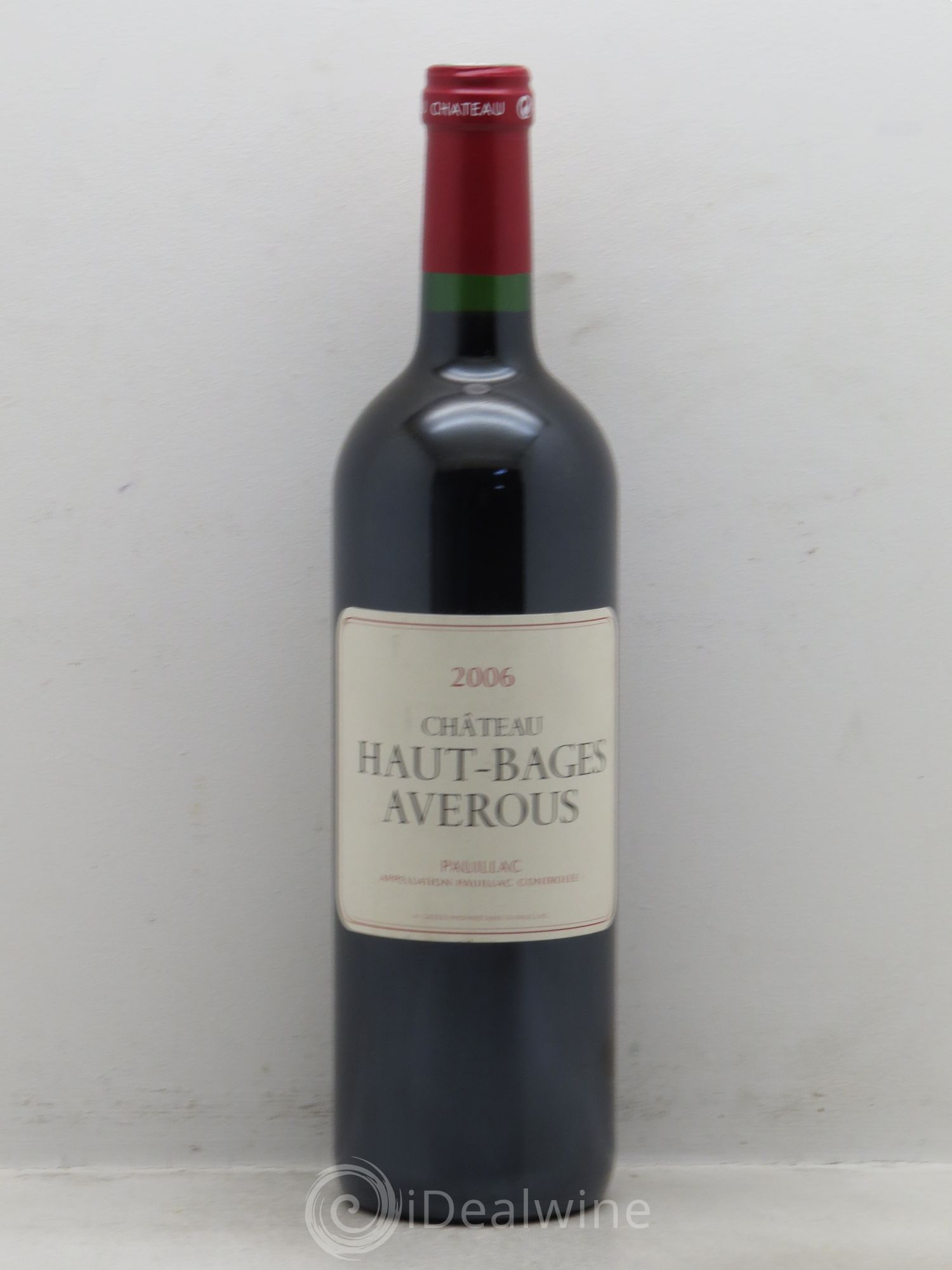 Château Haut Bages Averous Cru Bourgeois 2006 - Lot de 1 bouteille - 0
