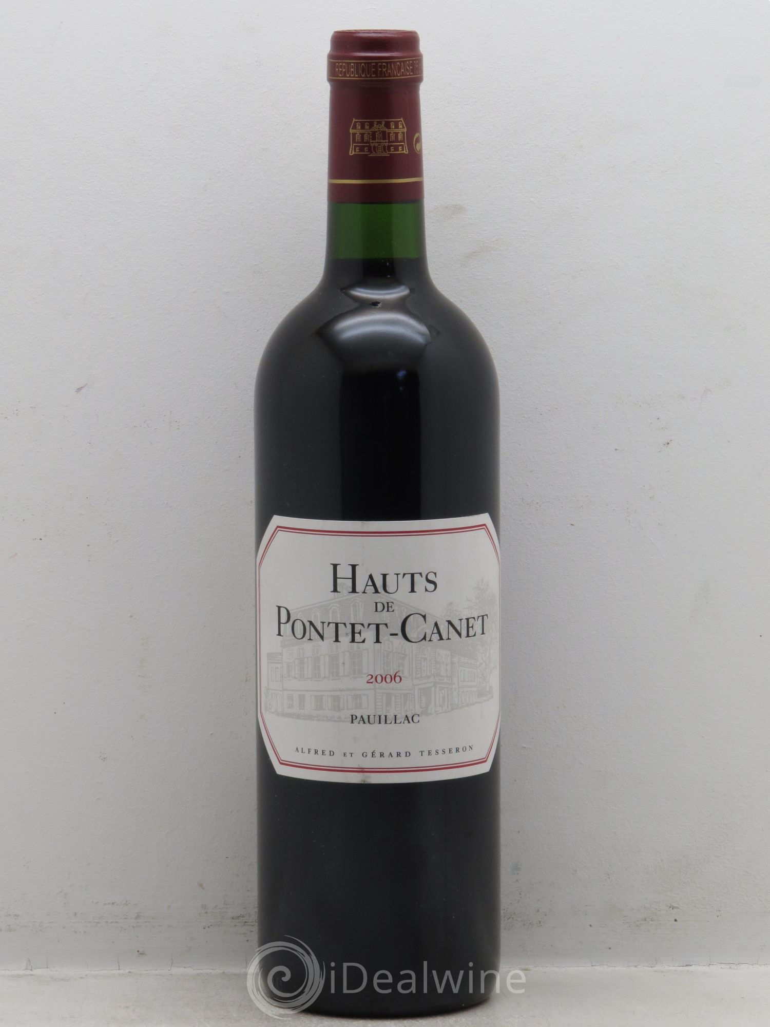 Les Hauts de Pontet-Canet Second Vin (sans prix de reserve - no reserve) 2006 - Posten von 1 Flasche - 0