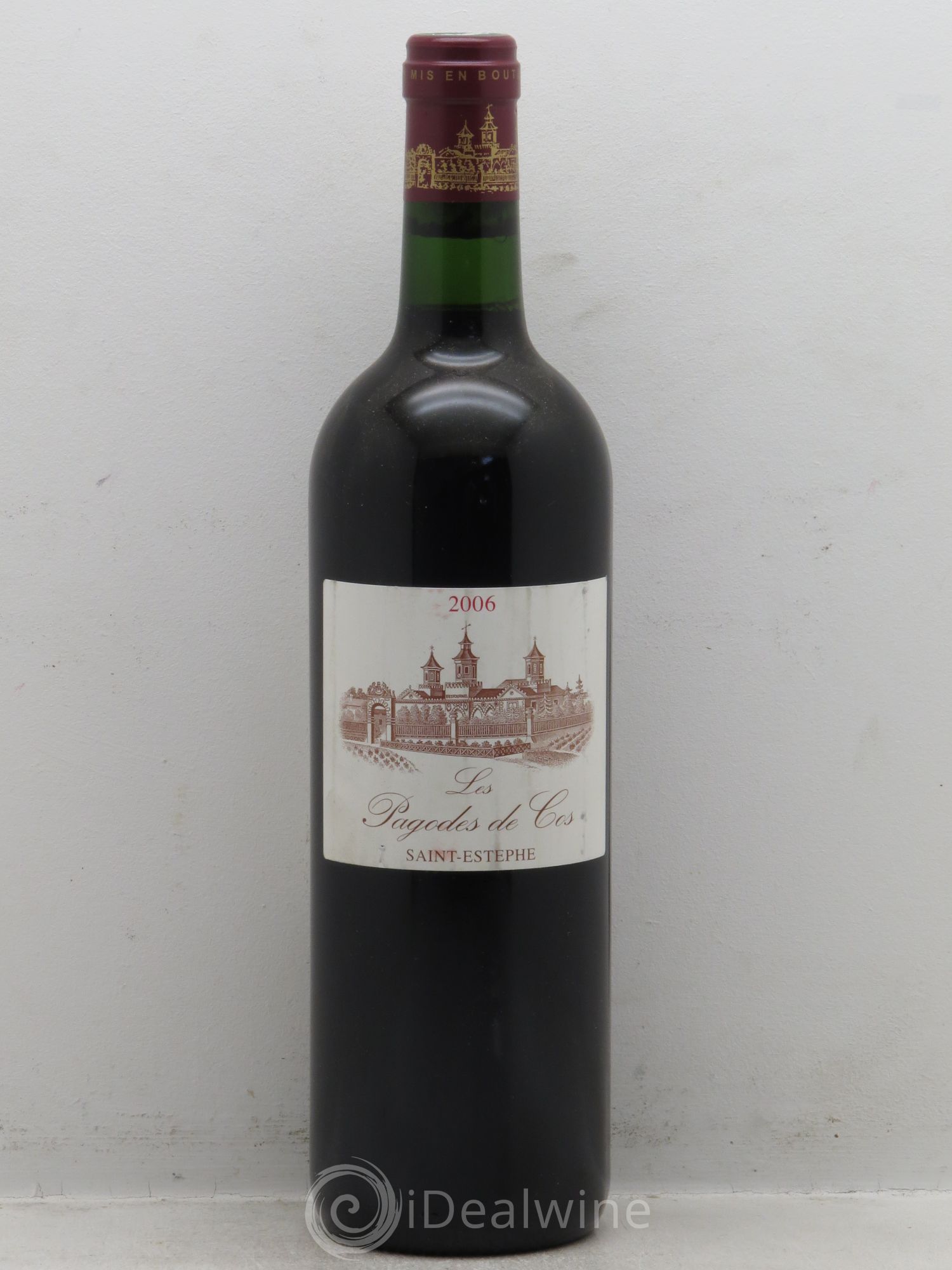 Les Pagodes de Cos Second Vin 2006 - Posten von 1 Flasche - 0
