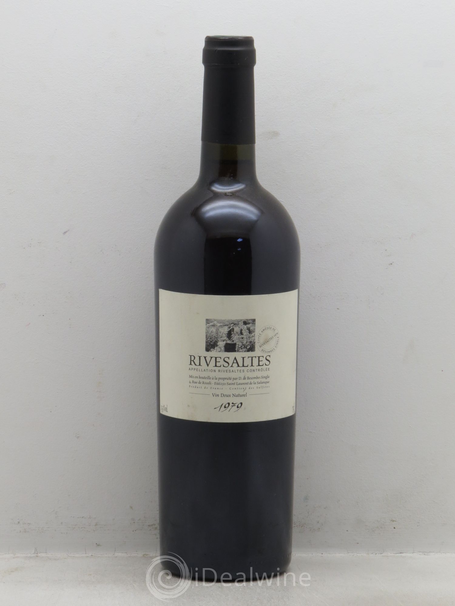 Rivesaltes Domaine de Besombes Cuvée Amédé de Besombes 1979 - Posten von 1 Flasche - 0