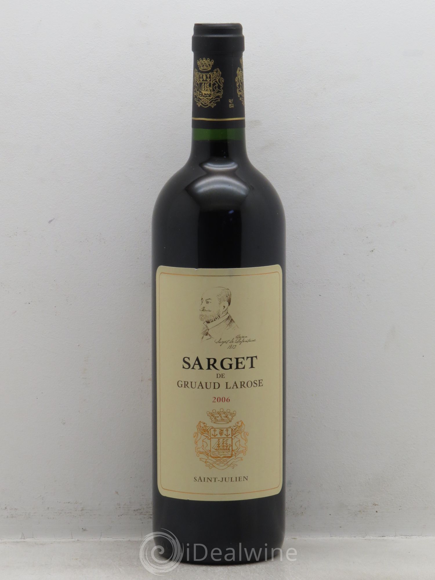 Sarget de Gruaud Larose Second Vin (sans prix de réserve - no reserve) 2006 - Posten von 1 Flasche - 0