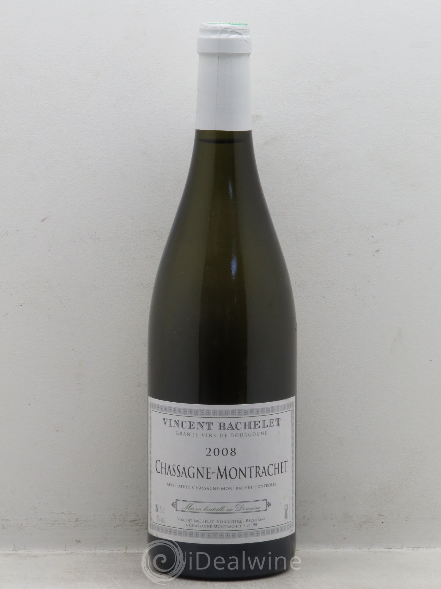 Chassagne-Montrachet Vincent Bachelet 2008 - Posten von 1 Flasche - 0