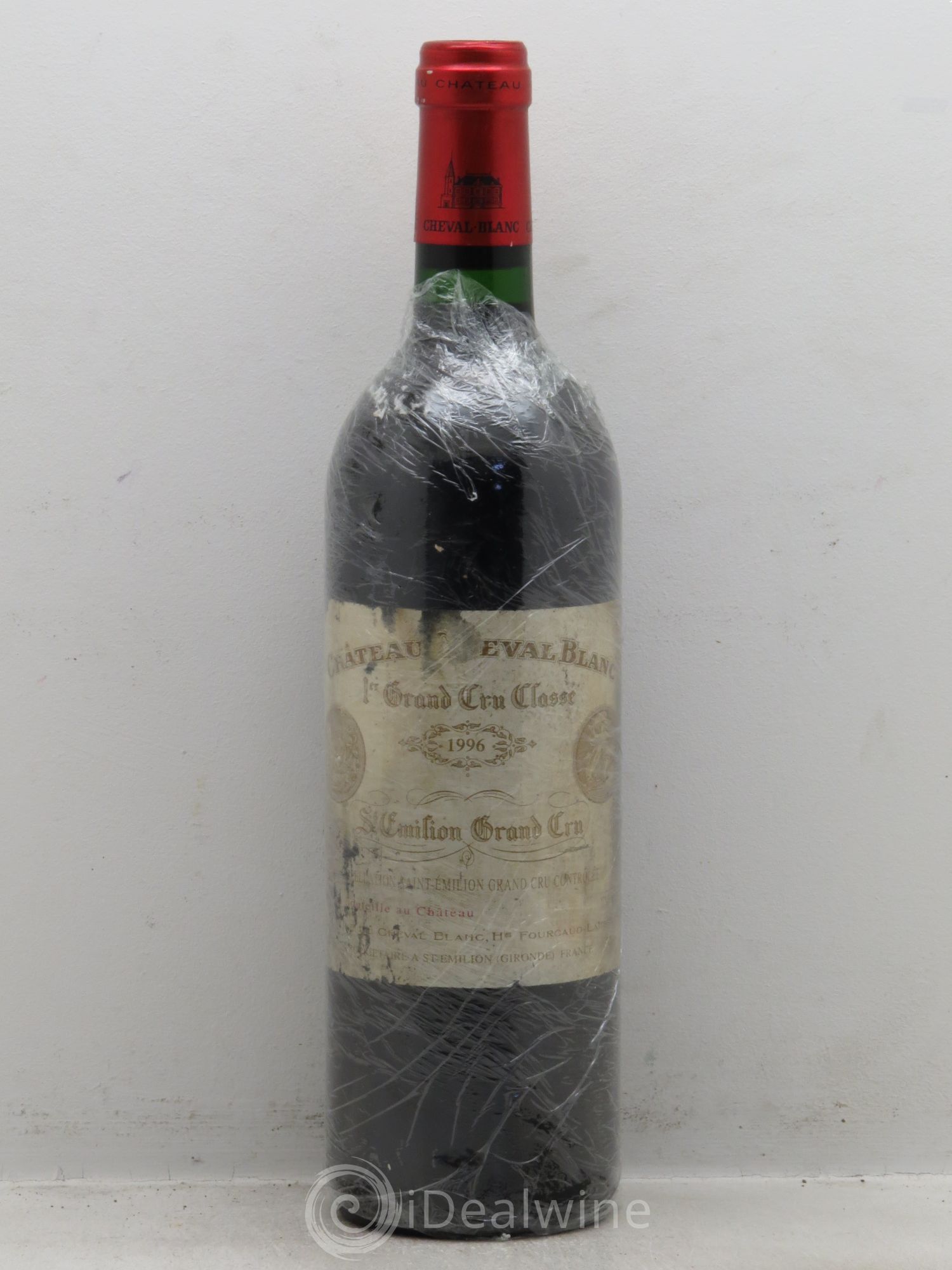 Château Cheval Blanc 1er Grand Cru Classé A 1996 - Lot de 1 bouteille - 0