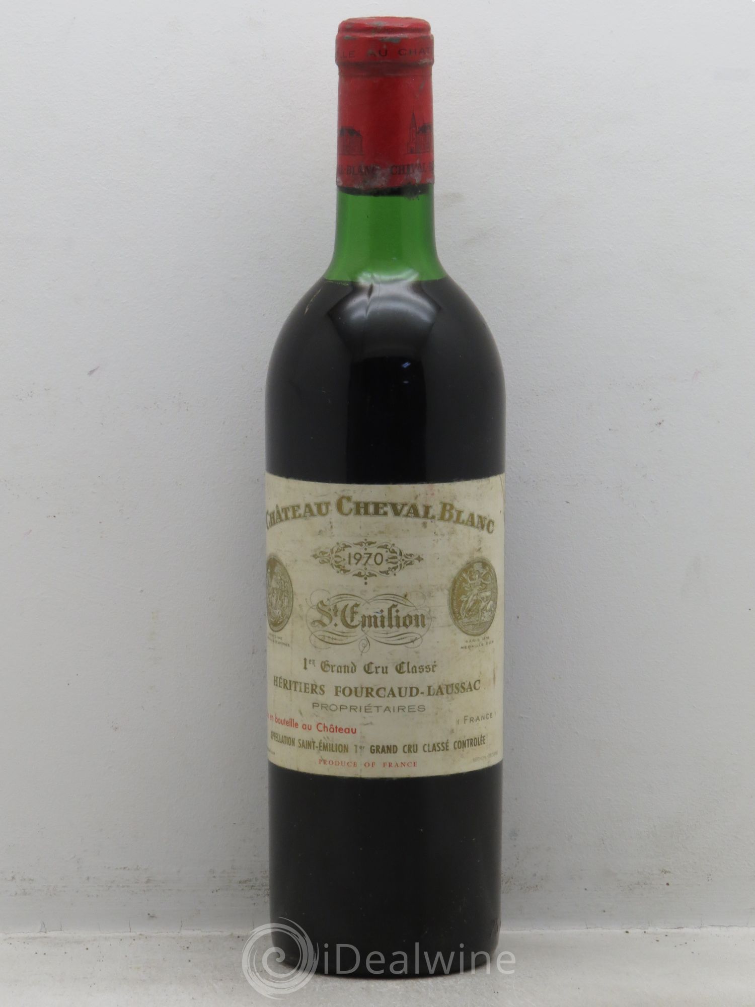 Château Cheval Blanc 1er Grand Cru Classé A 1970 - Lot de 1 bouteille - 0