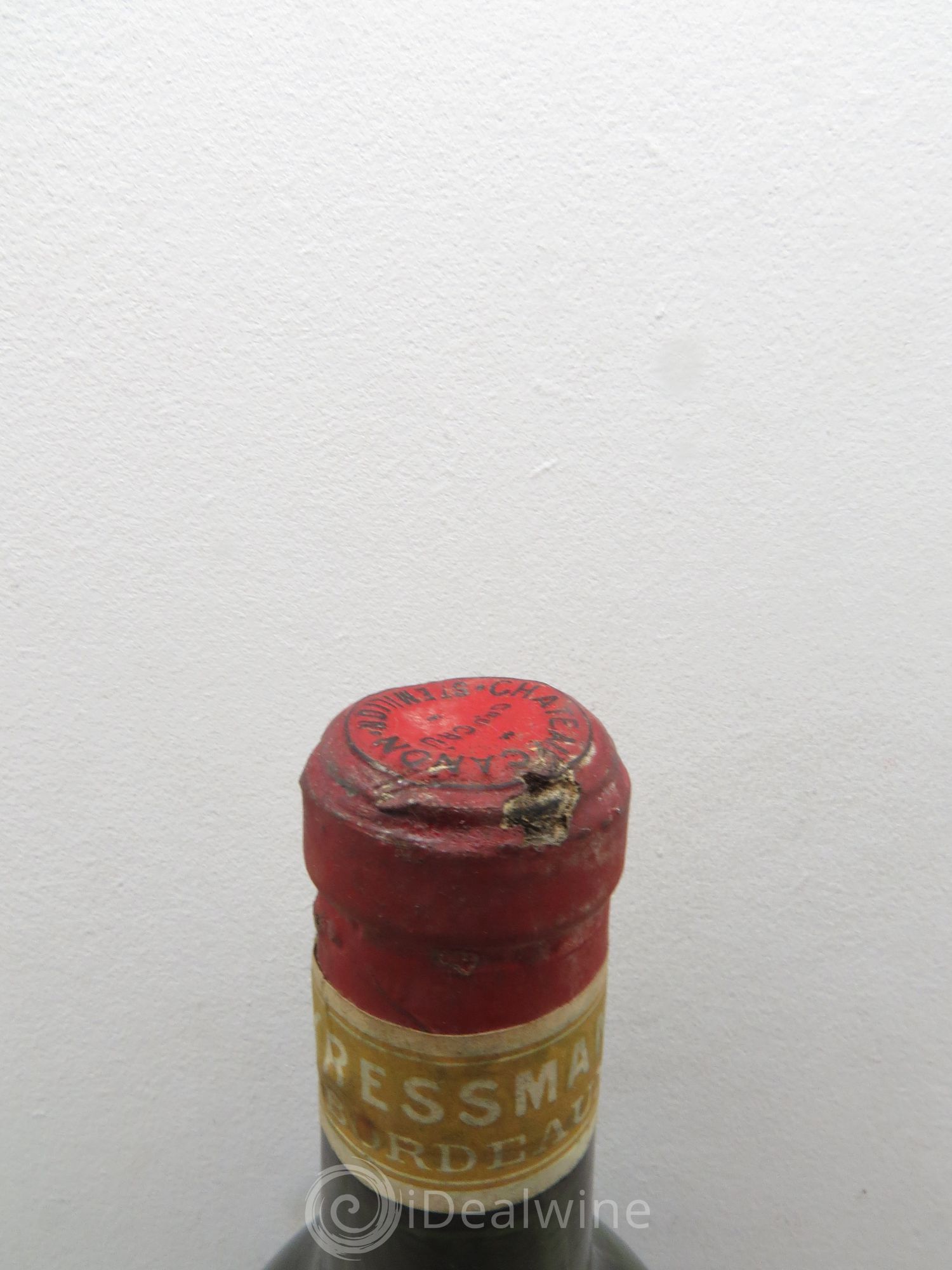 Château Canon 1er Grand Cru Classé B 1955 - Lot de 1 bouteille - 1