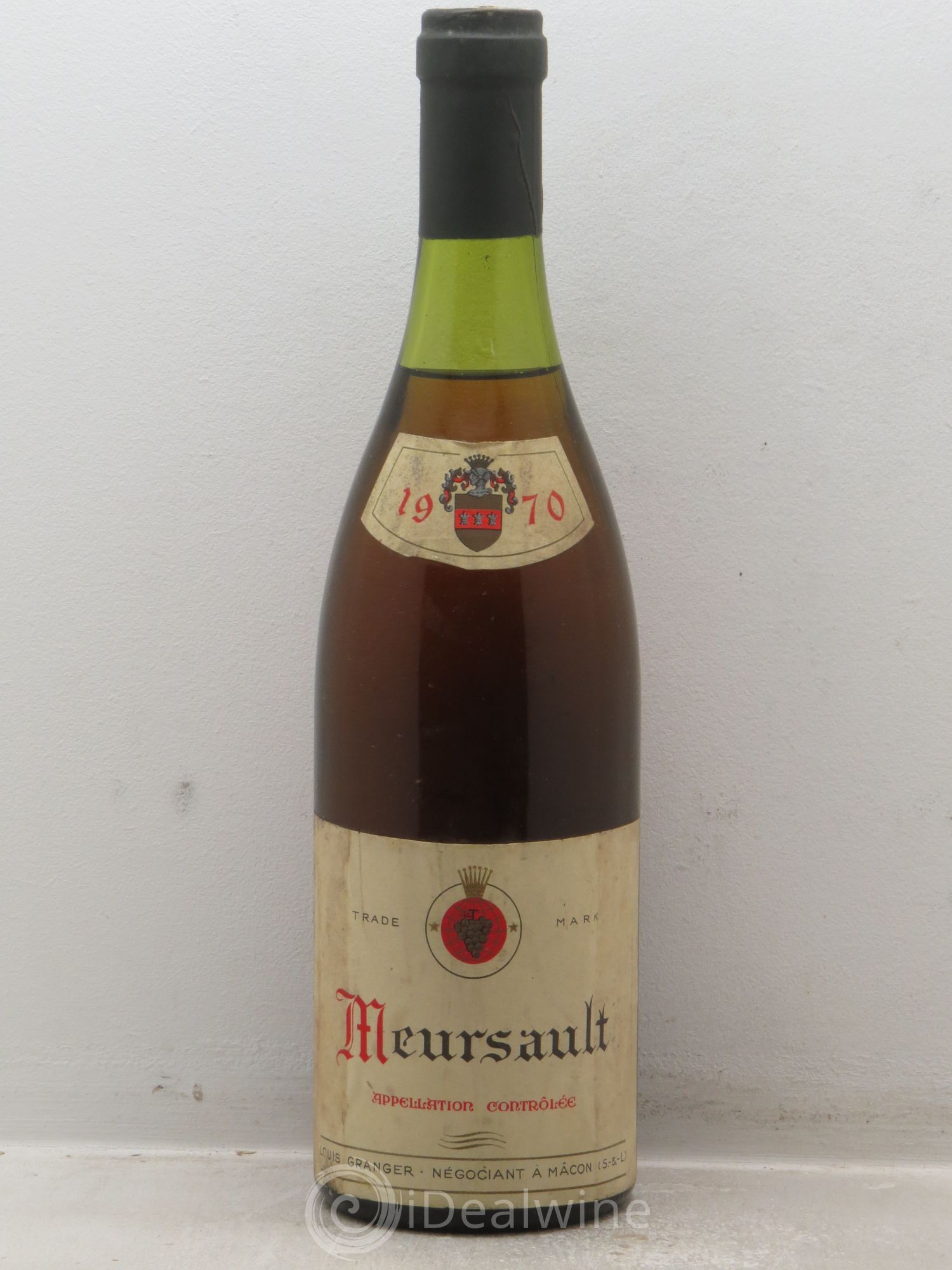 Meursault Louis Granger (négociant) 1970 - Posten von 1 Flasche - 0