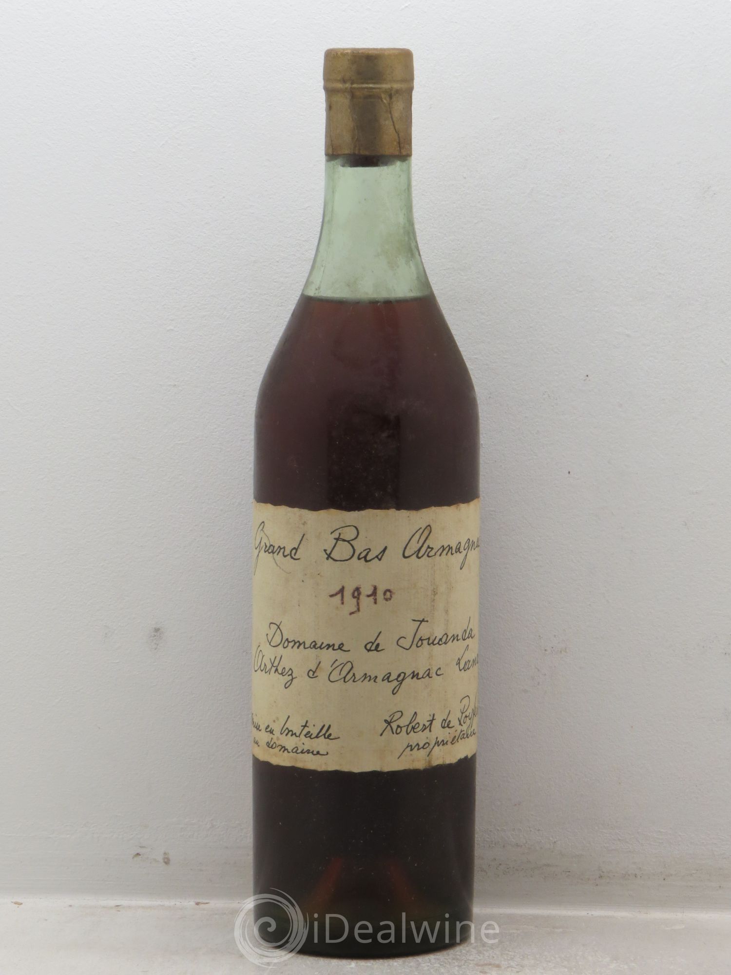 Bas-Armagnac 1910 - Posten von 1 Flasche - 0