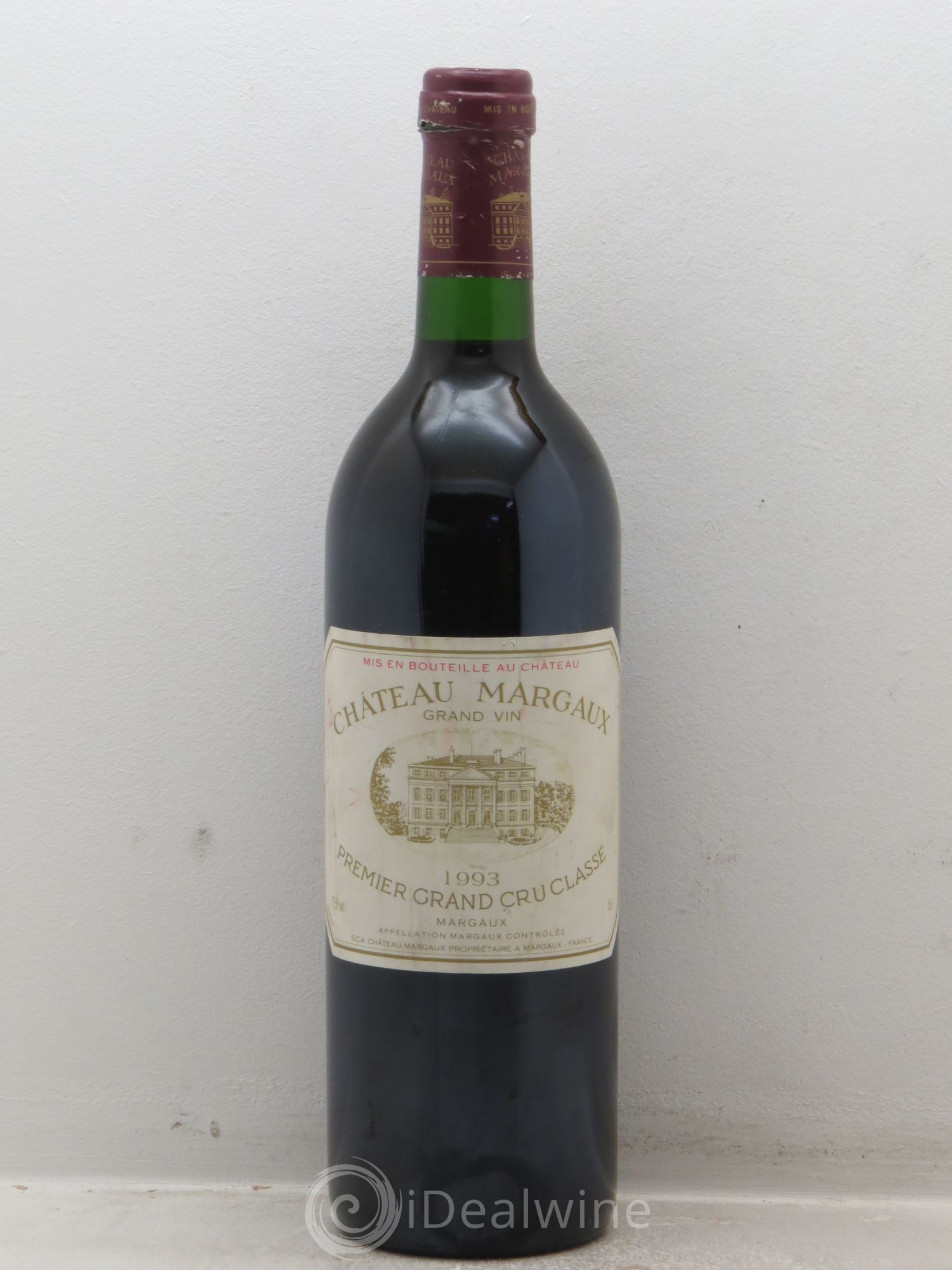 Château Margaux 1er Grand Cru Classé 1993 - Lot de 1 bouteille - 0