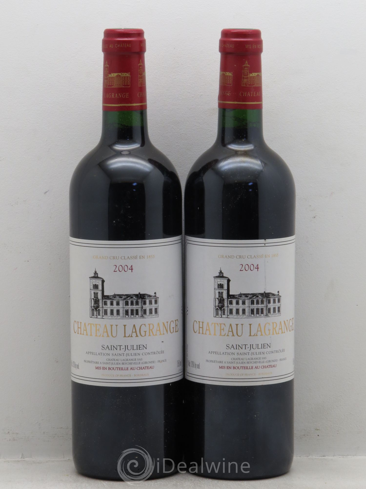 Château Lagrange 3ème Grand Cru Classé 2004 - Lot de 2 bouteilles - 0