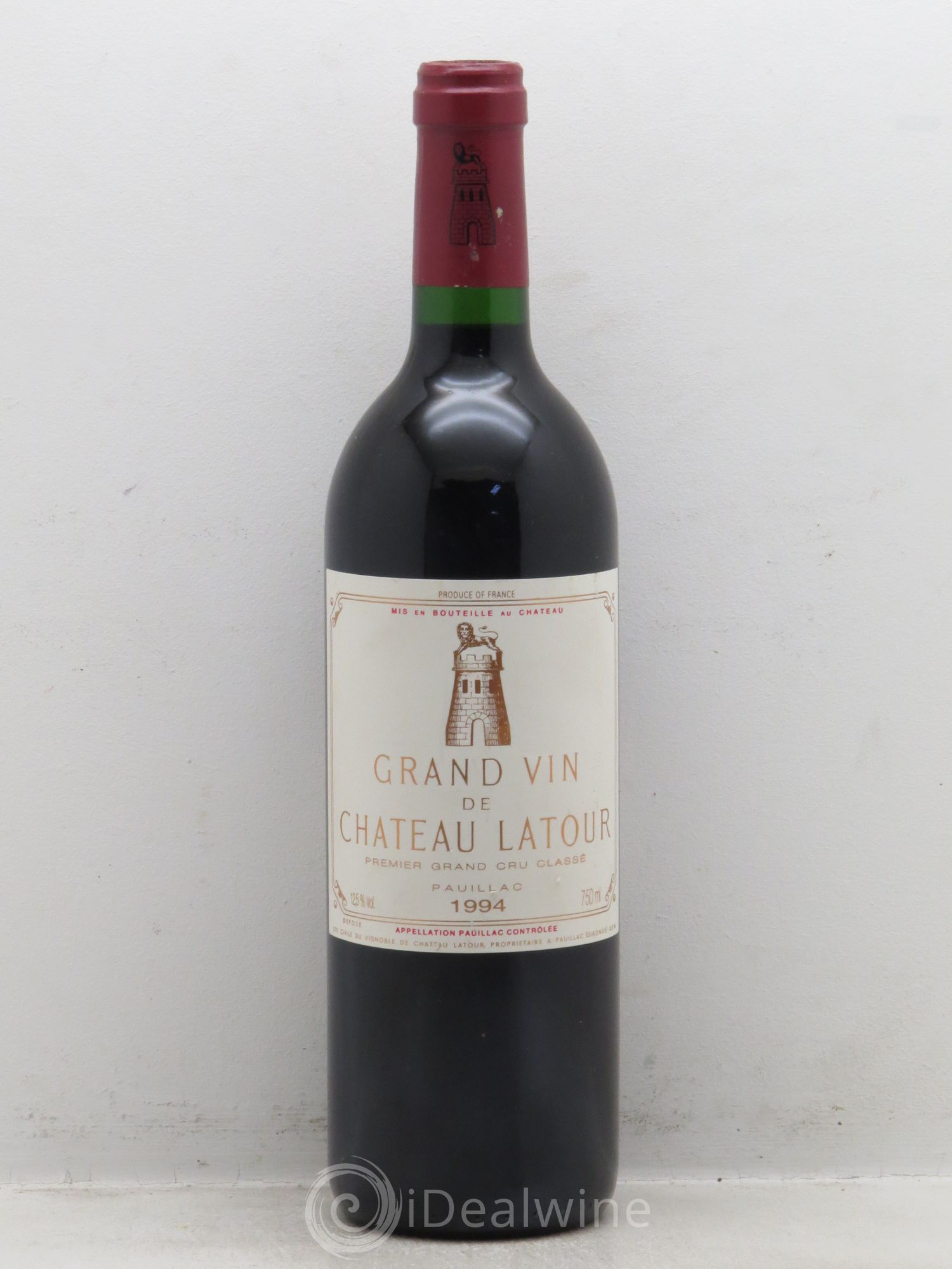 Château Latour 1er Grand Cru Classé 1994 - Lot de 1 bouteille - 0