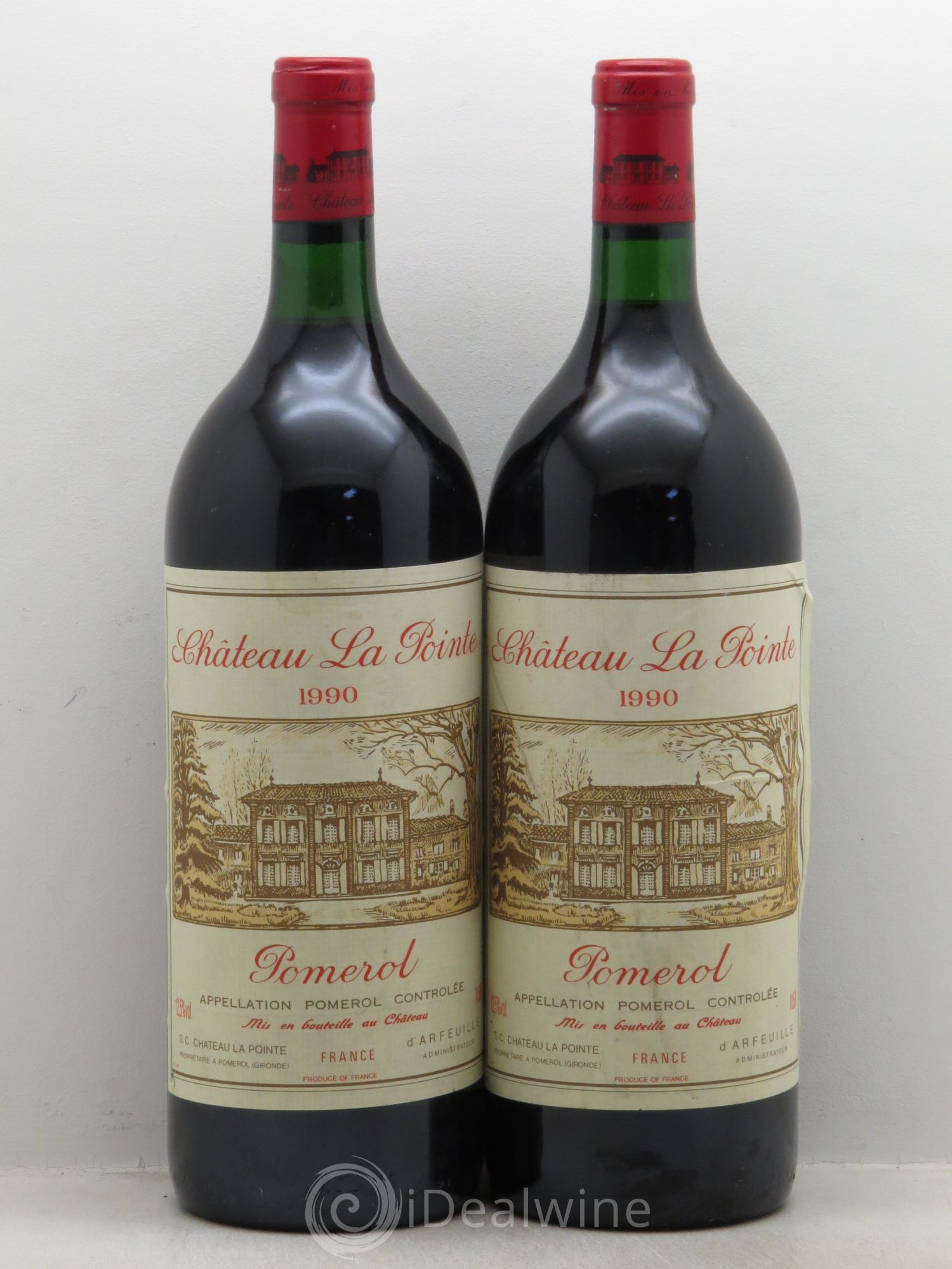 Château la Pointe 1990 - Lot de 2 magnums - 0
