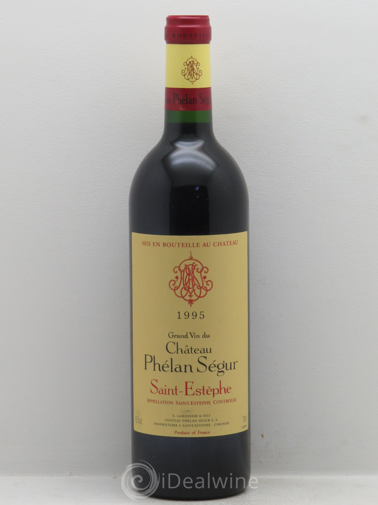 Château Phélan Ségur 1995 - Lot de 6 bouteilles - 0