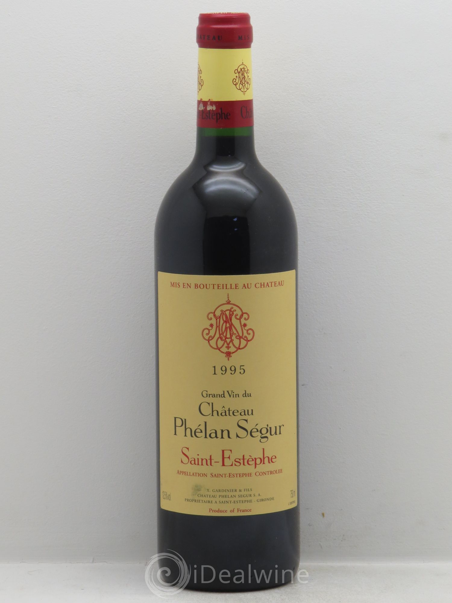 Château Phélan Ségur 1995 - Lot de 1 bouteille - 0