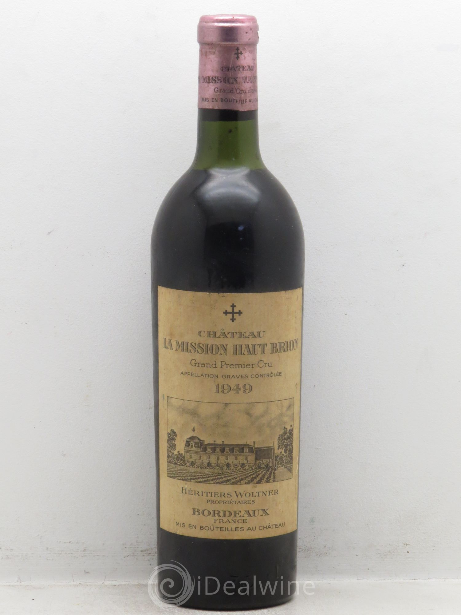 Château la Mission Haut-Brion Cru Classé de Graves 1949 - Lot de 1 bouteille - 0