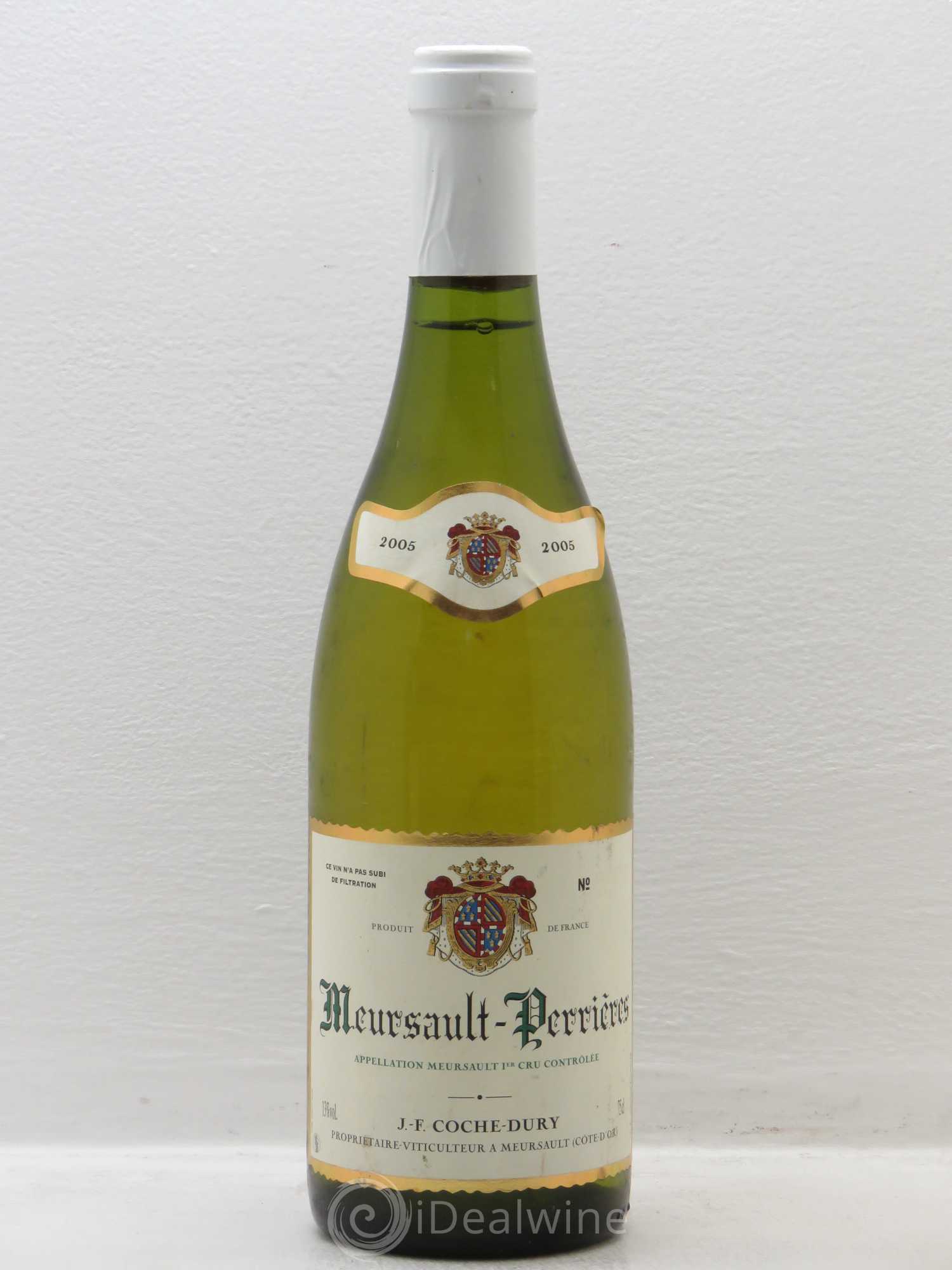 Meursault 1er Cru Perrières Coche Dury (Domaine) 2005 - Lot de 1 bouteille - 0