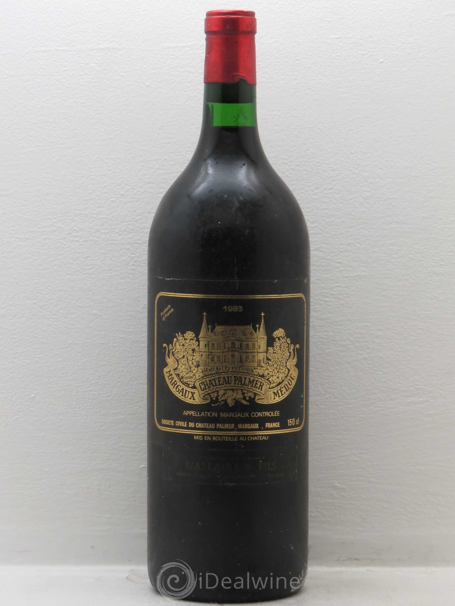 Château Palmer 3ème Grand Cru Classé 1983 - Lot de 1 magnum - 0