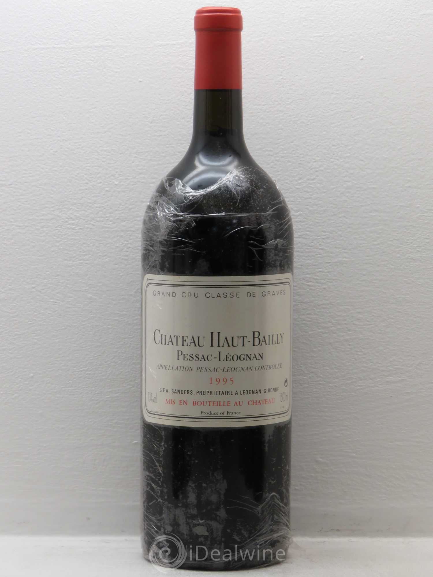 Château Haut-Bailly Cru Classé de Graves 1995 - Lot de 6 magnums - 0