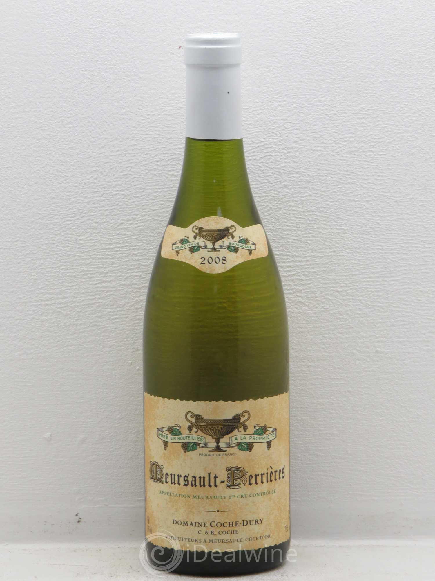 Meursault 1er Cru Perrières Coche Dury (Domaine) 2008 - Lot de 1 bouteille - 0