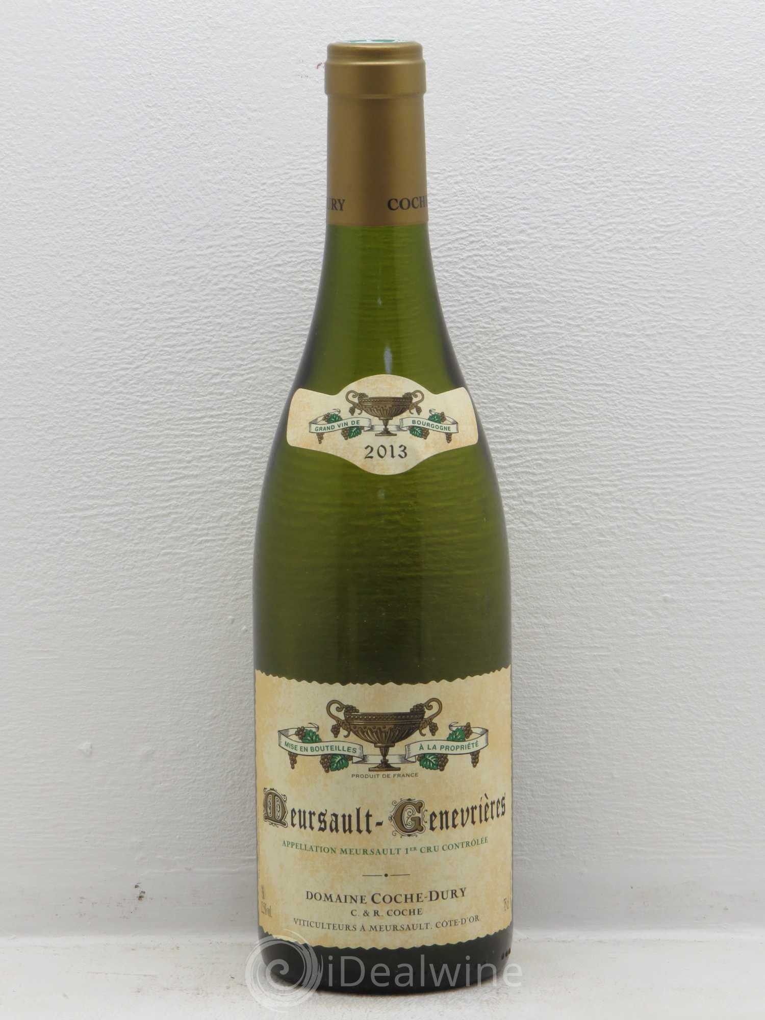 Meursault 1er Cru Genevrières Coche Dury (Domaine) 2013 - Lot de 1 bouteille - 0