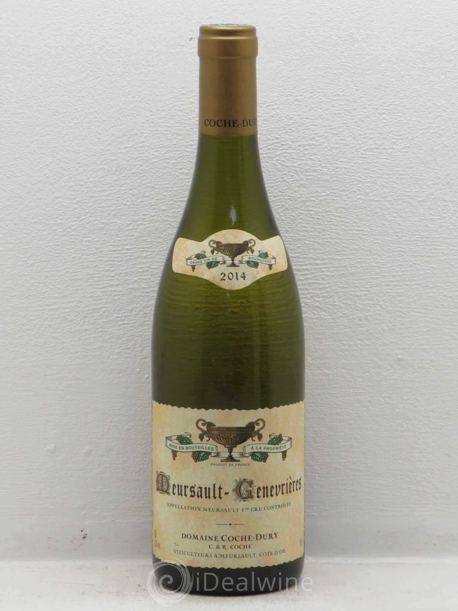 Meursault 1er Cru Genevrières Coche Dury (Domaine) 2014 - Lot de 1 bouteille - 0