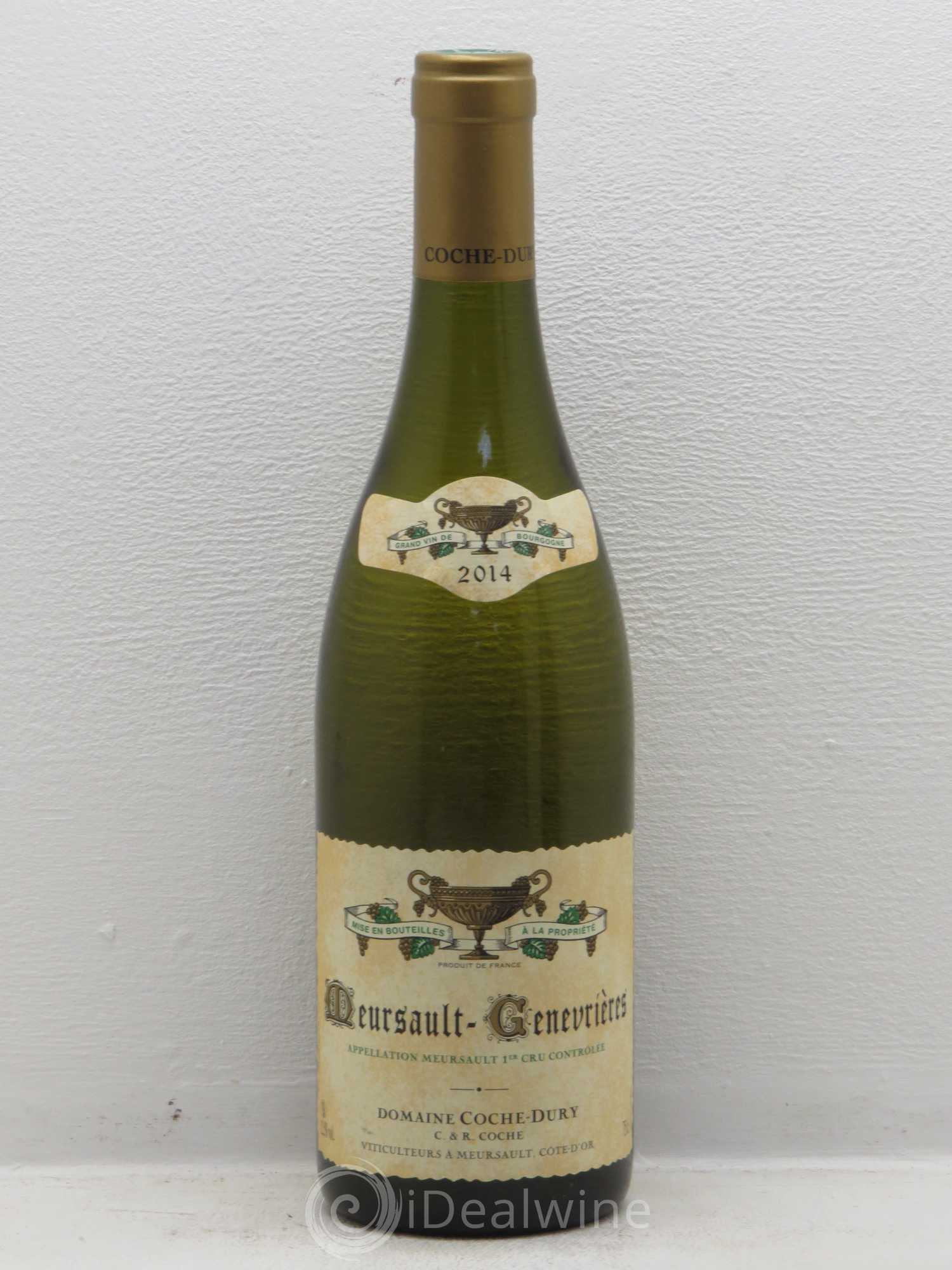 Meursault 1er Cru Genevrières Coche Dury (Domaine) 2014 - Lot de 1 bouteille - 0
