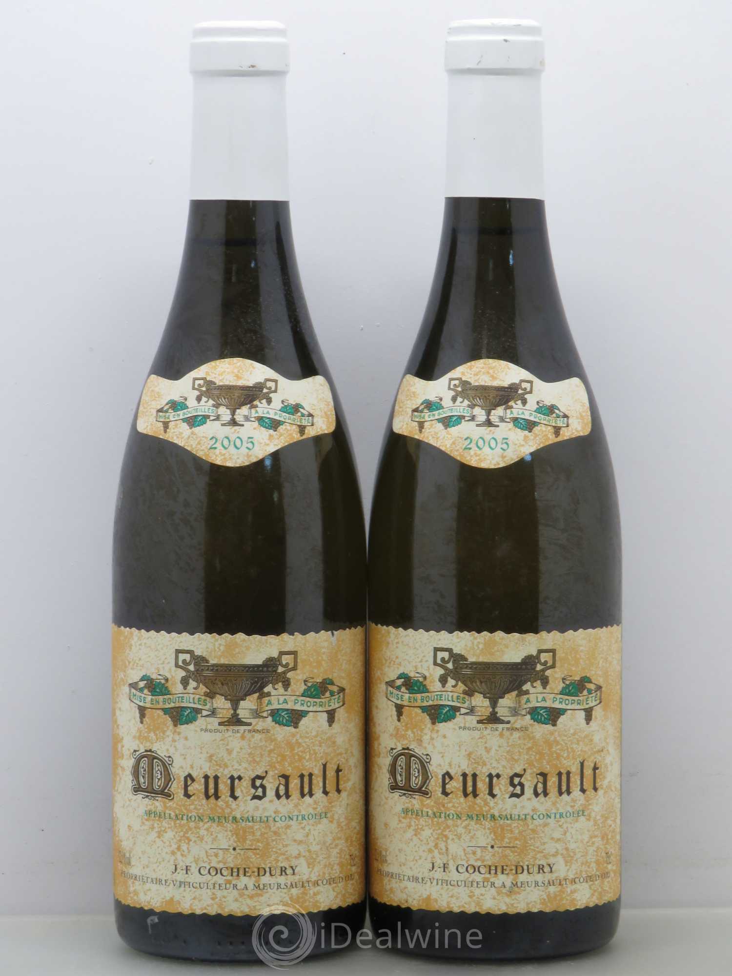 Meursault Coche Dury (Domaine) 2005 - Lot de 2 bouteilles - 0
