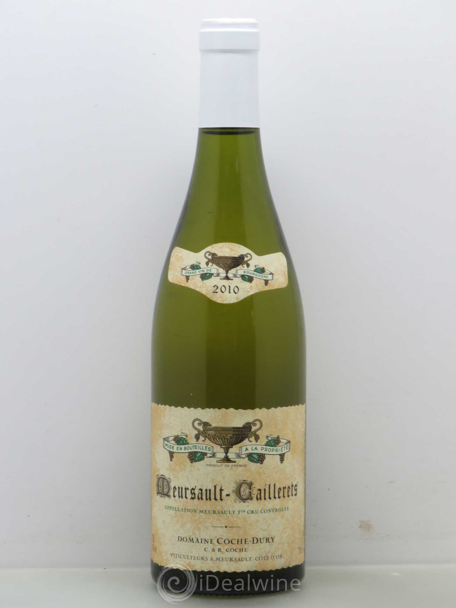 Meursault 1er Cru Caillerets Coche Dury (Domaine) 2010 - Lot de 1 bouteille - 0