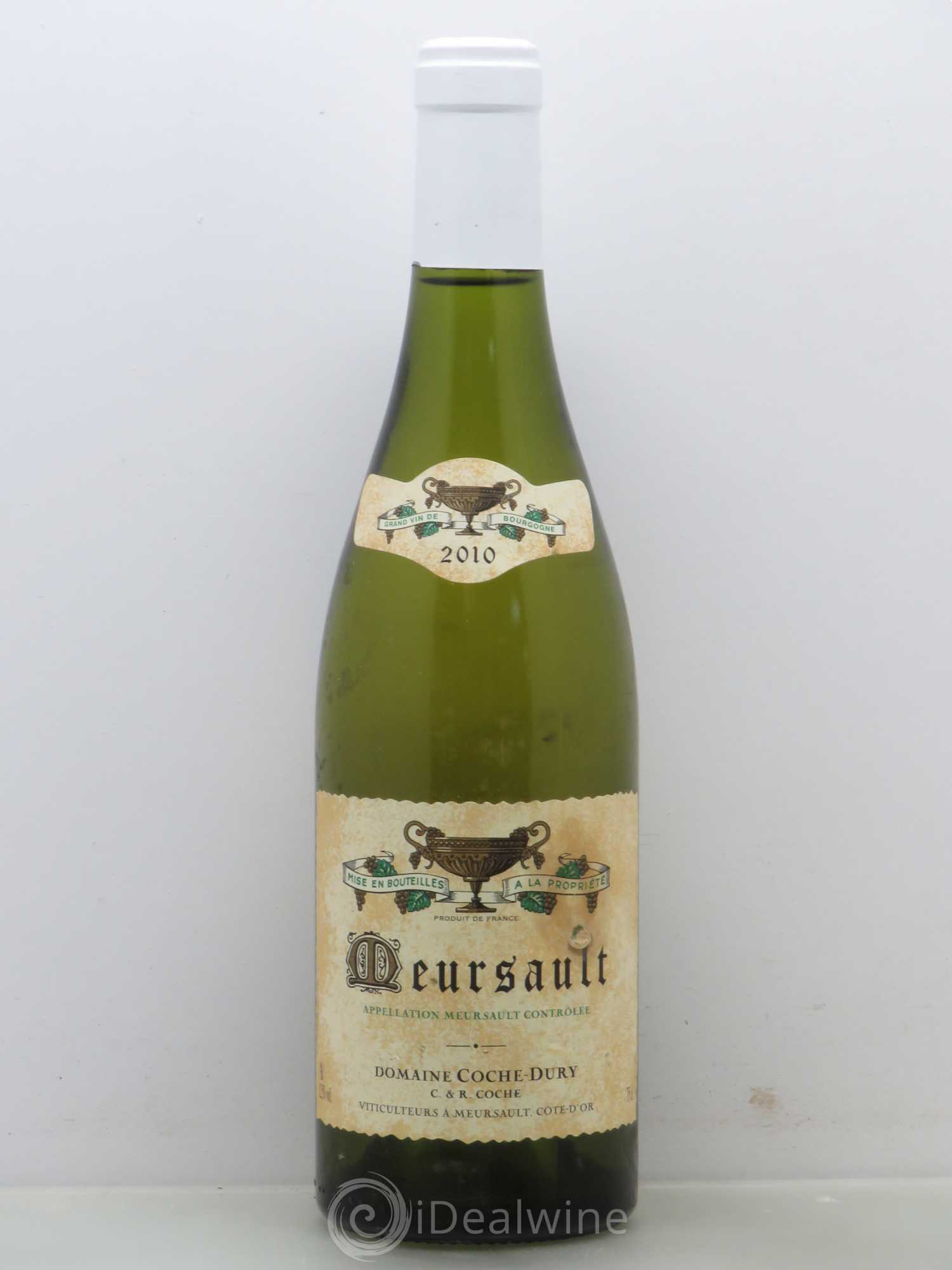 Meursault Coche Dury (Domaine) 2010 - Lot de 1 bouteille - 0