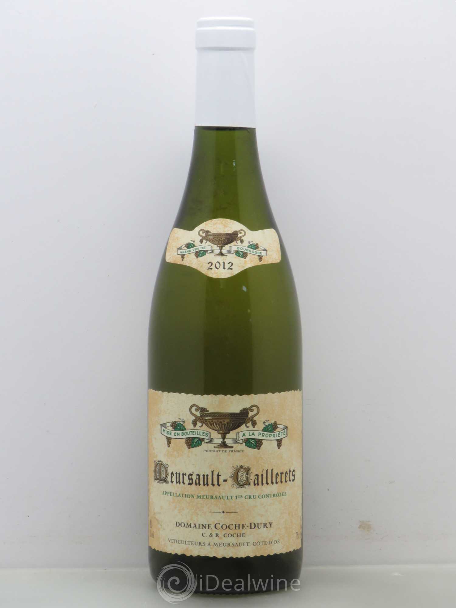 Meursault 1er Cru Caillerets Coche Dury (Domaine) 2012 - Lot de 1 bouteille - 0