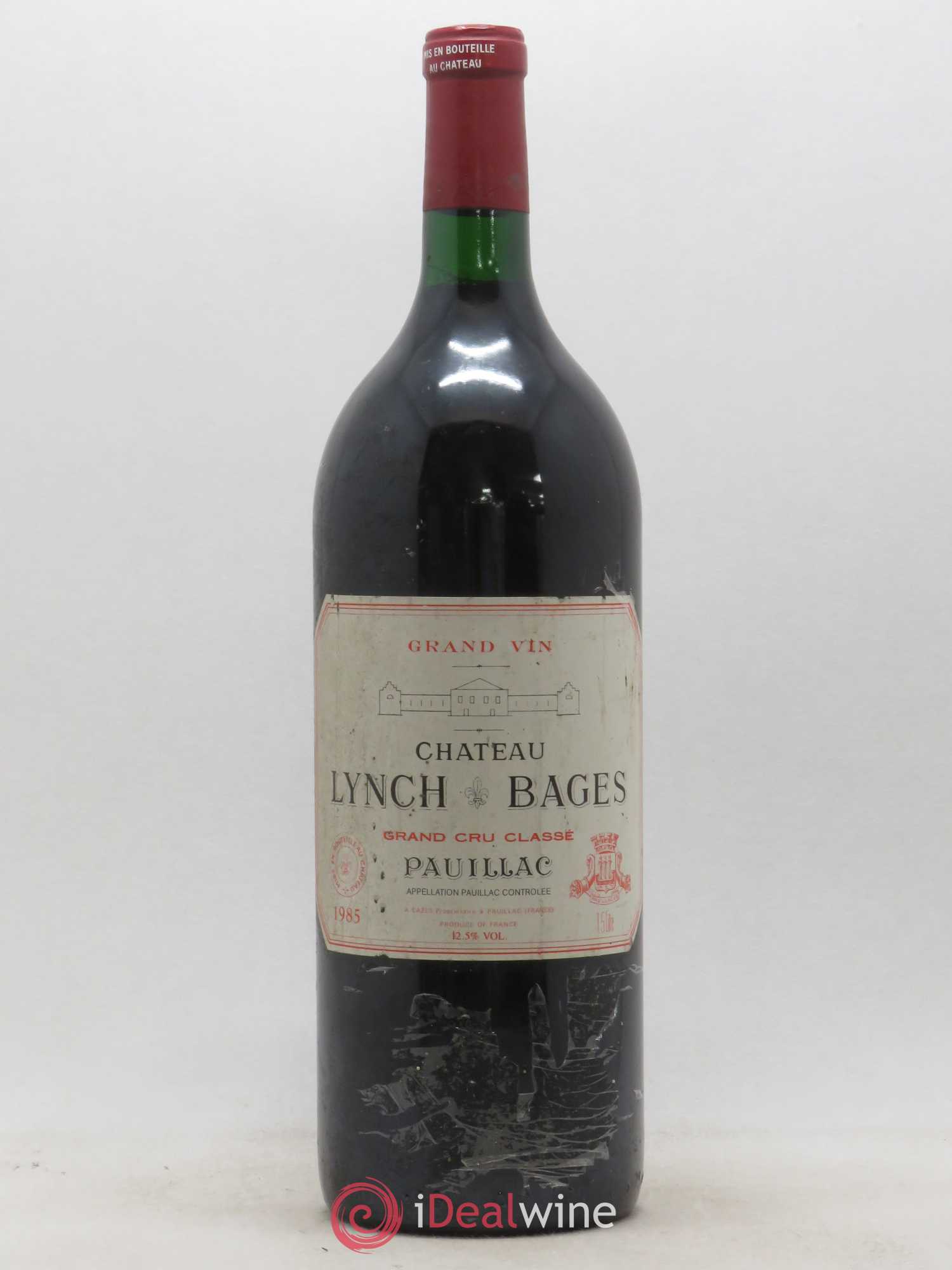 Château Lynch Bages 5ème Grand Cru Classé 1985 - Lot de 1 magnum - 0