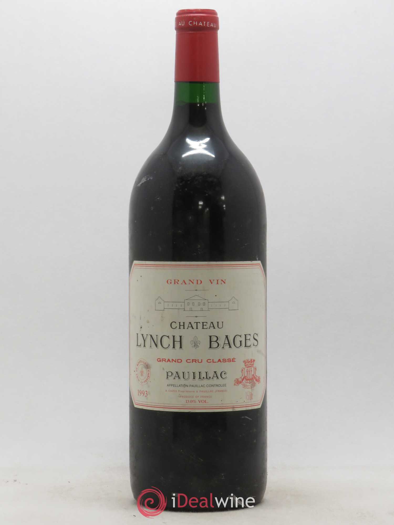 Château Lynch Bages 5ème Grand Cru Classé 1993 - Lot de 1 magnum - 0